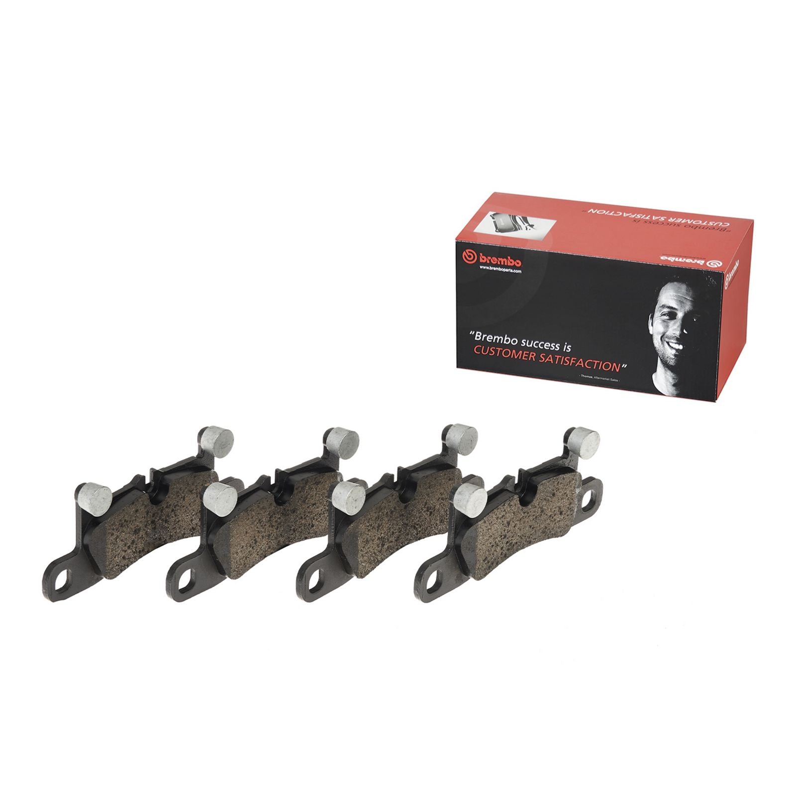 PRIME Low-Met Rear Disc Brake Pad Set - P65042_01