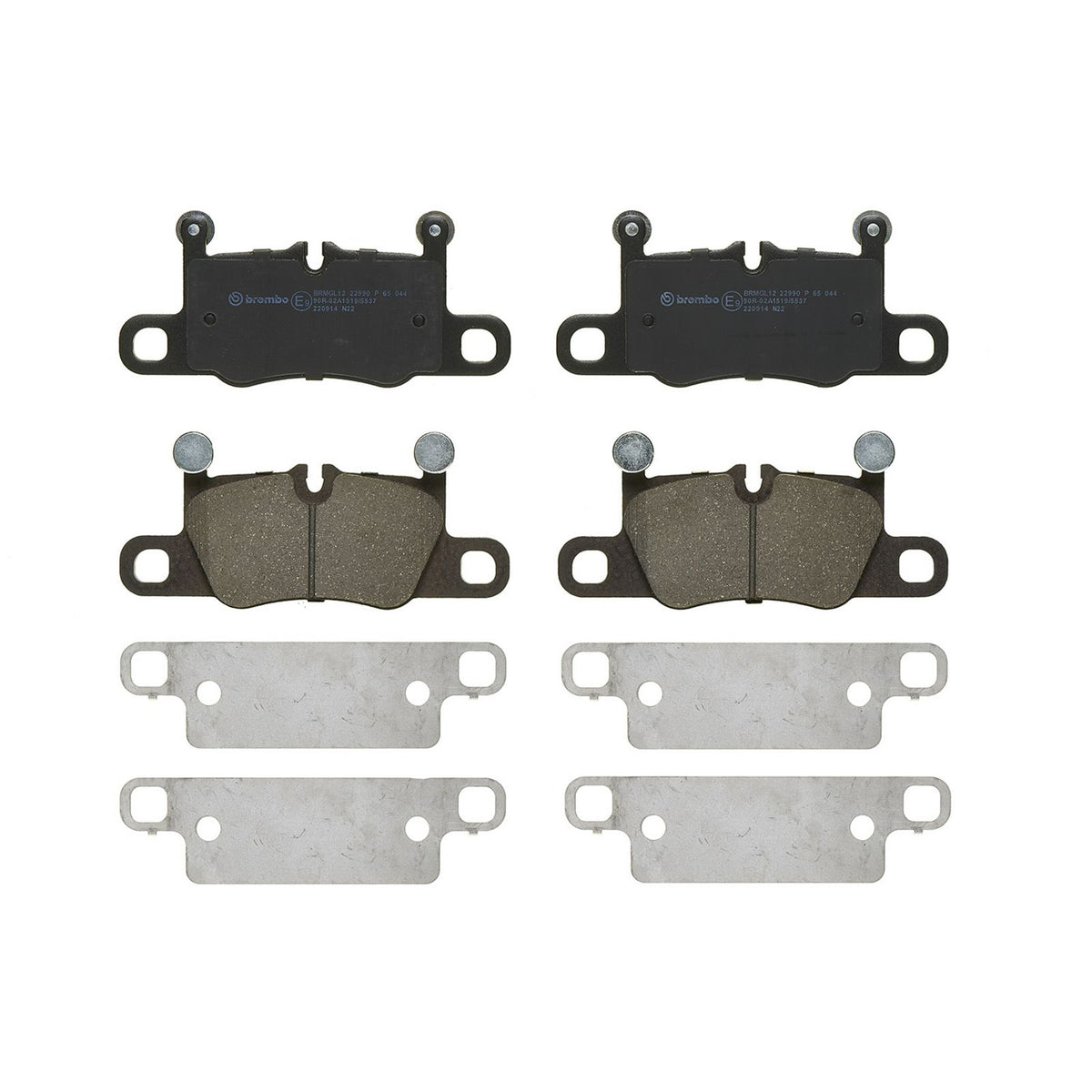 PRIME Low-Met Rear Disc Brake Pad Set - P65044_02