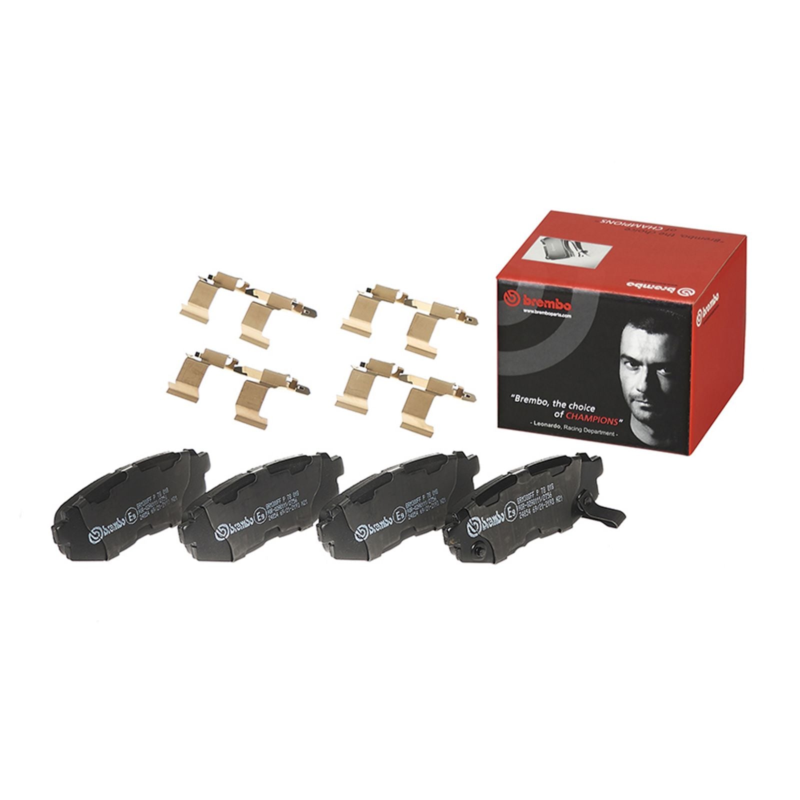 PRIME Low-Met Rear Disc Brake Pad Set - P78018_02