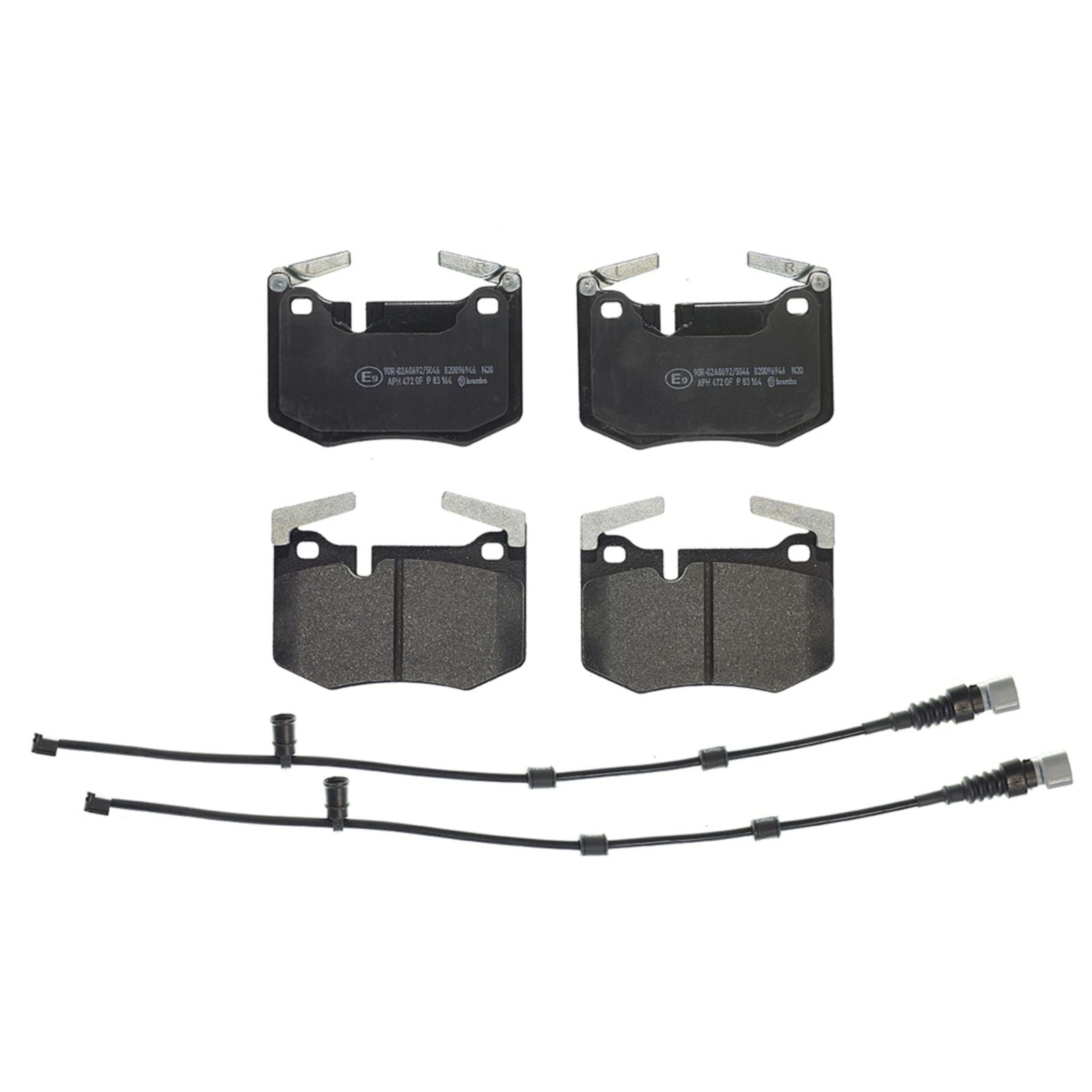 PRIME Low-Met Rear Disc Brake Pad Set - P83164_01