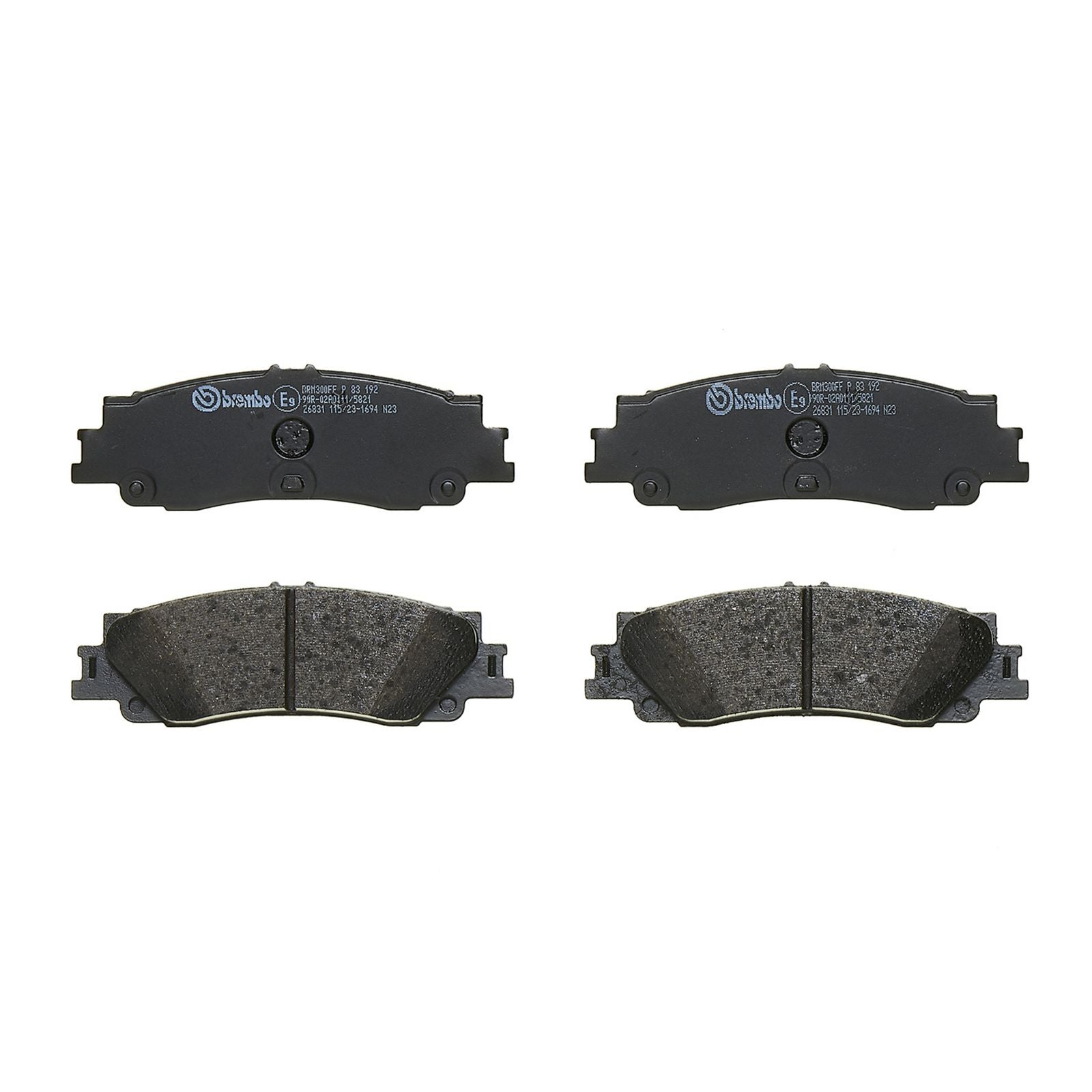 PRIME Low-Met Rear Disc Brake Pad Set - P83192_03