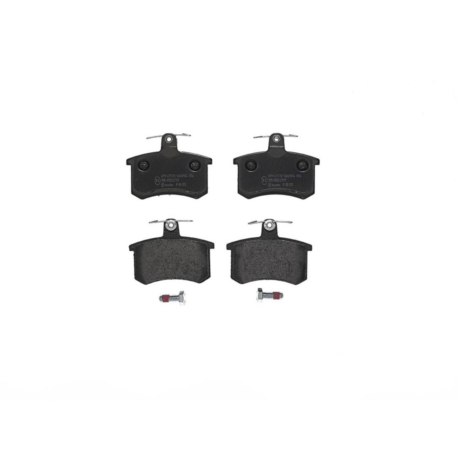 PRIME Low-Met Rear Disc Brake Pad Set - P85013_02