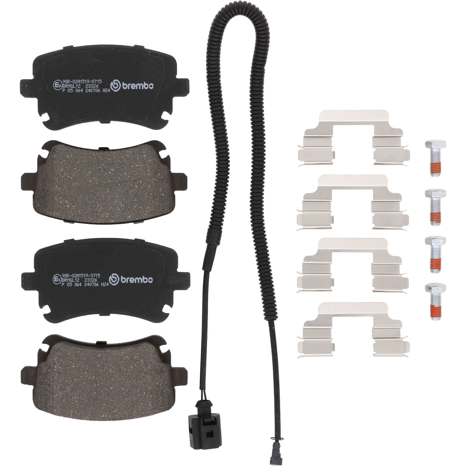 PRIME Low-Met Rear Disc Brake Pad Set - P85064_02
