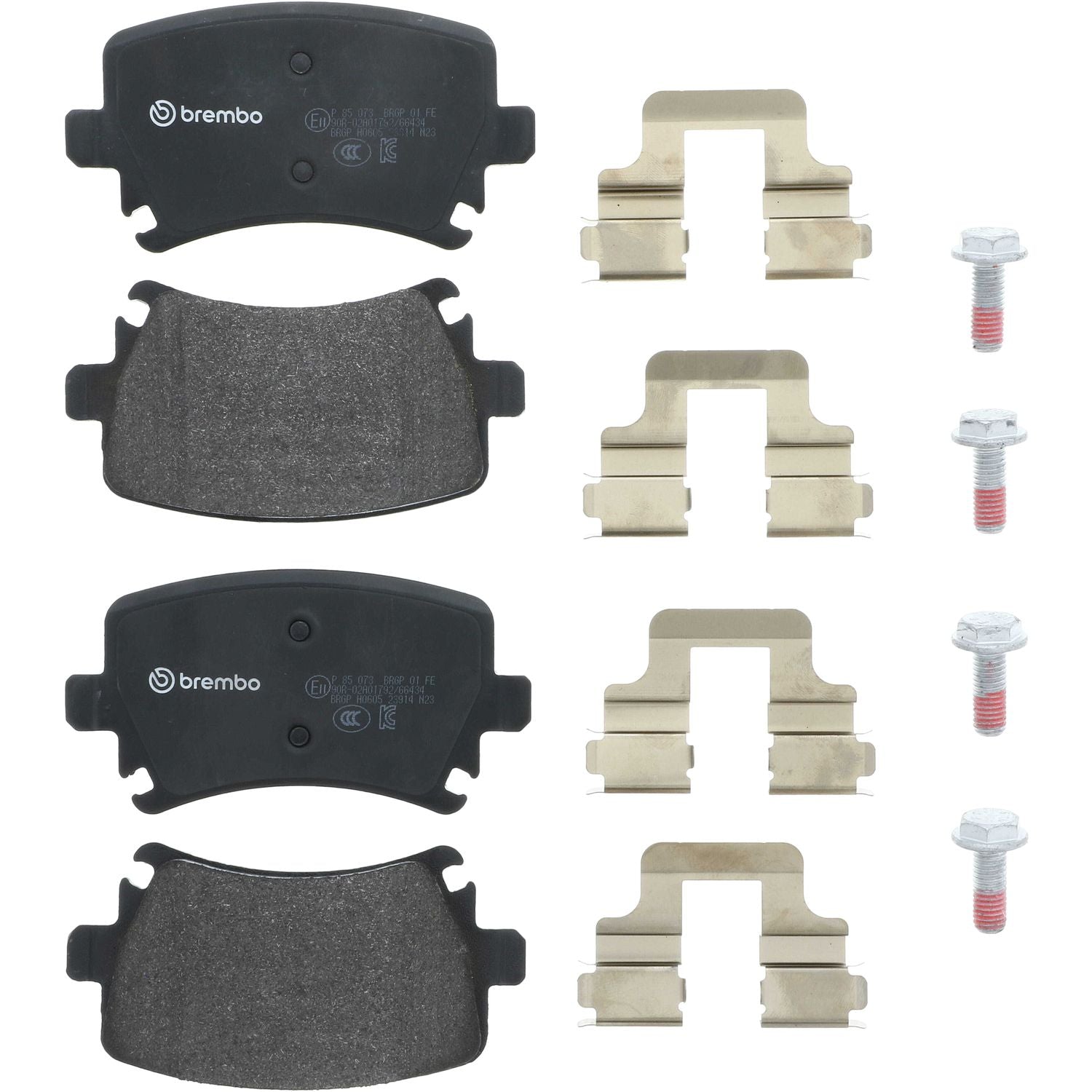PRIME Low-Met Rear Disc Brake Pad Set - P85073_02