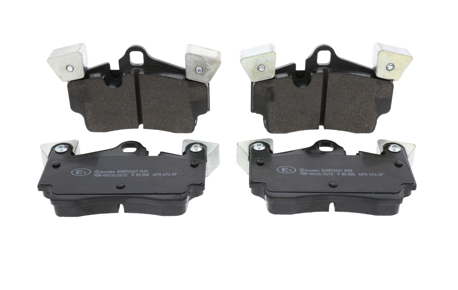 PRIME Low-Met Rear Disc Brake Pad Set - P85088_02