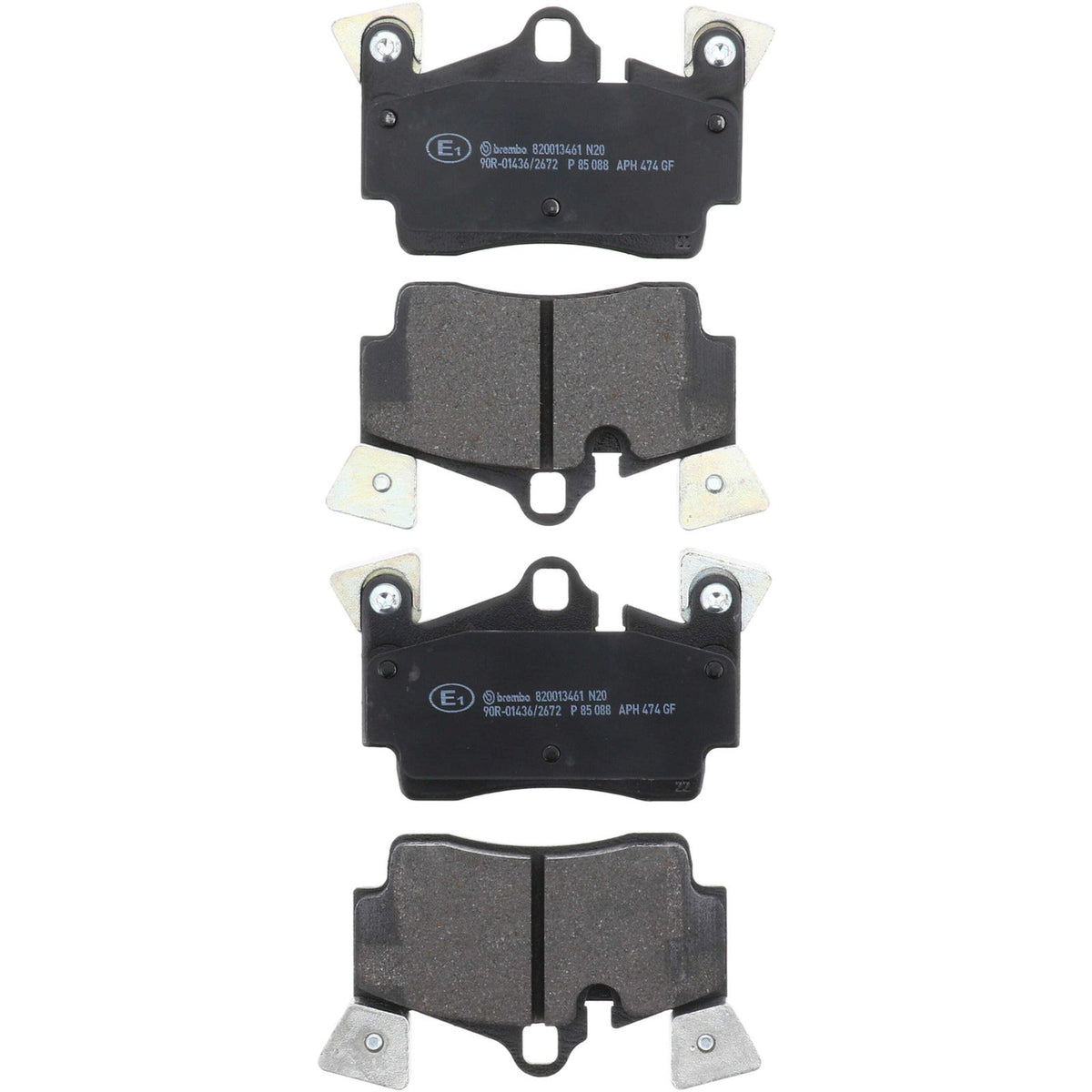 PRIME Low-Met Rear Disc Brake Pad Set - P85088_02