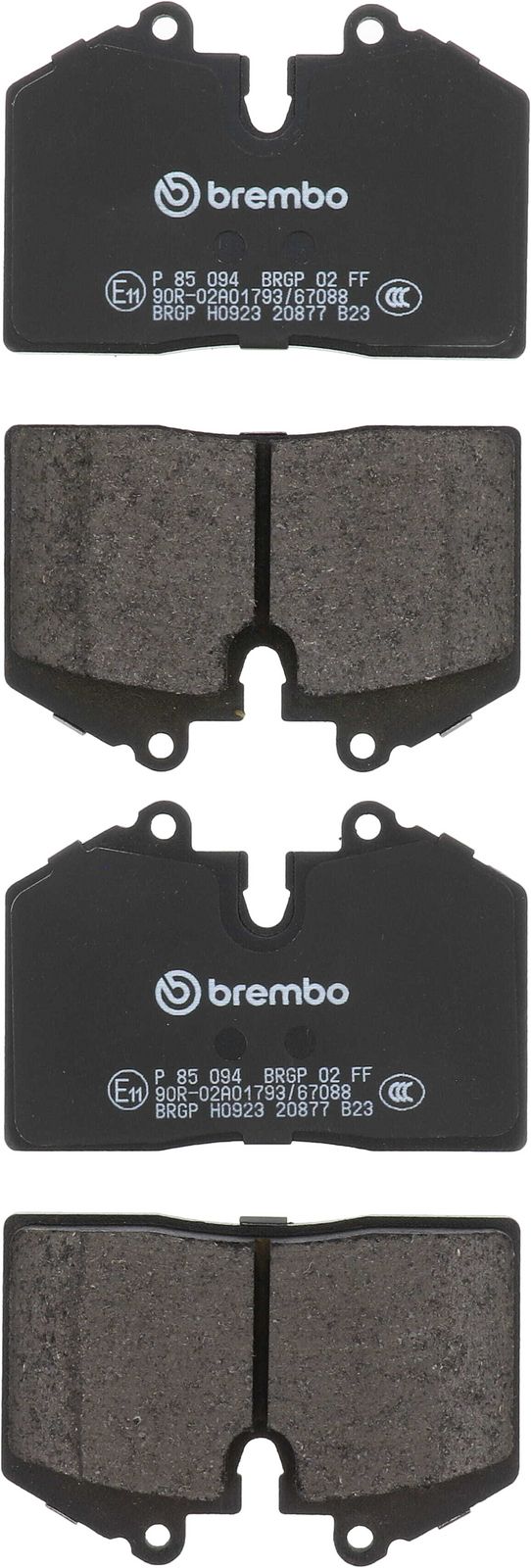 PRIME Low-Met Rear Disc Brake Pad Set - P85094_03
