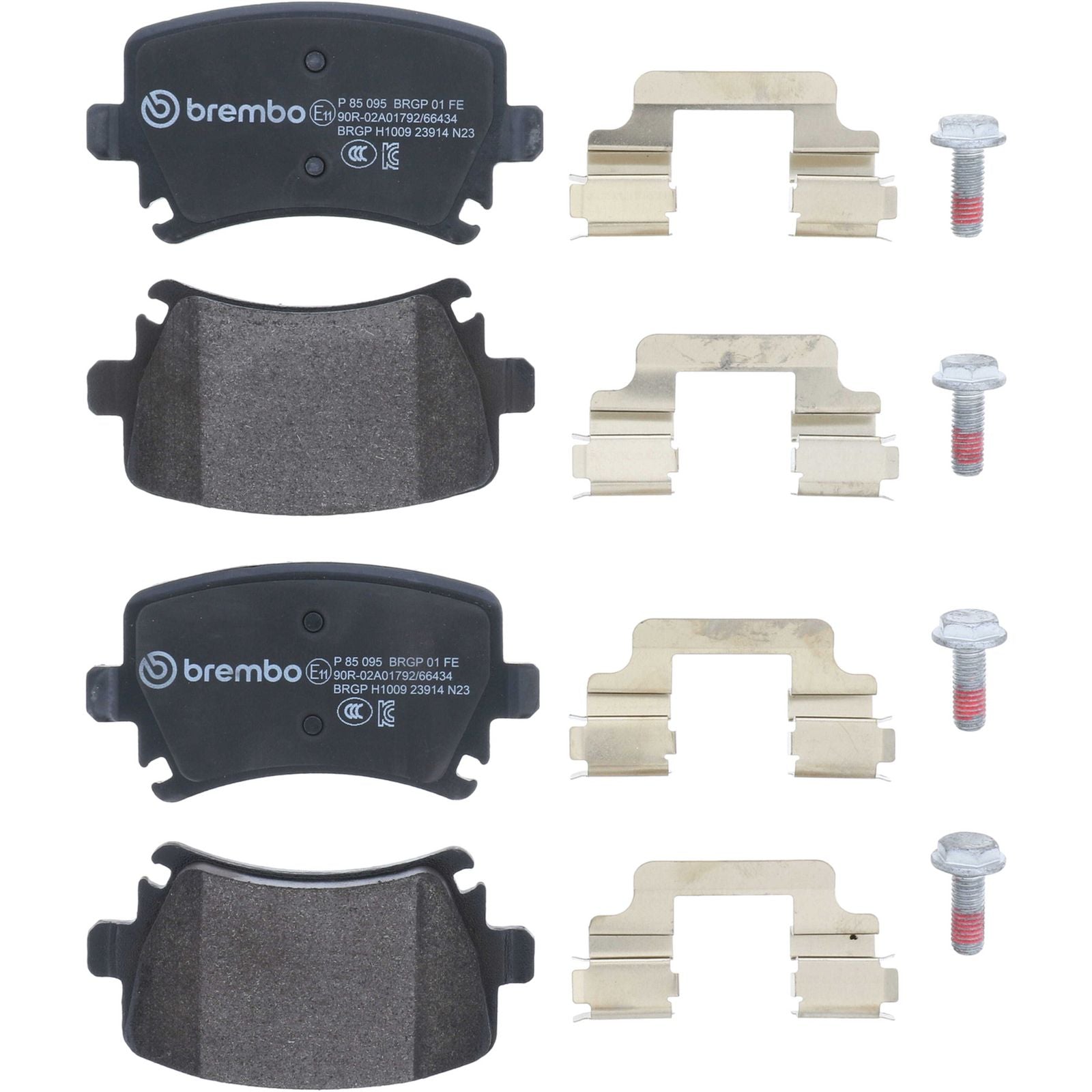 PRIME Low-Met Rear Disc Brake Pad Set - P85095_05