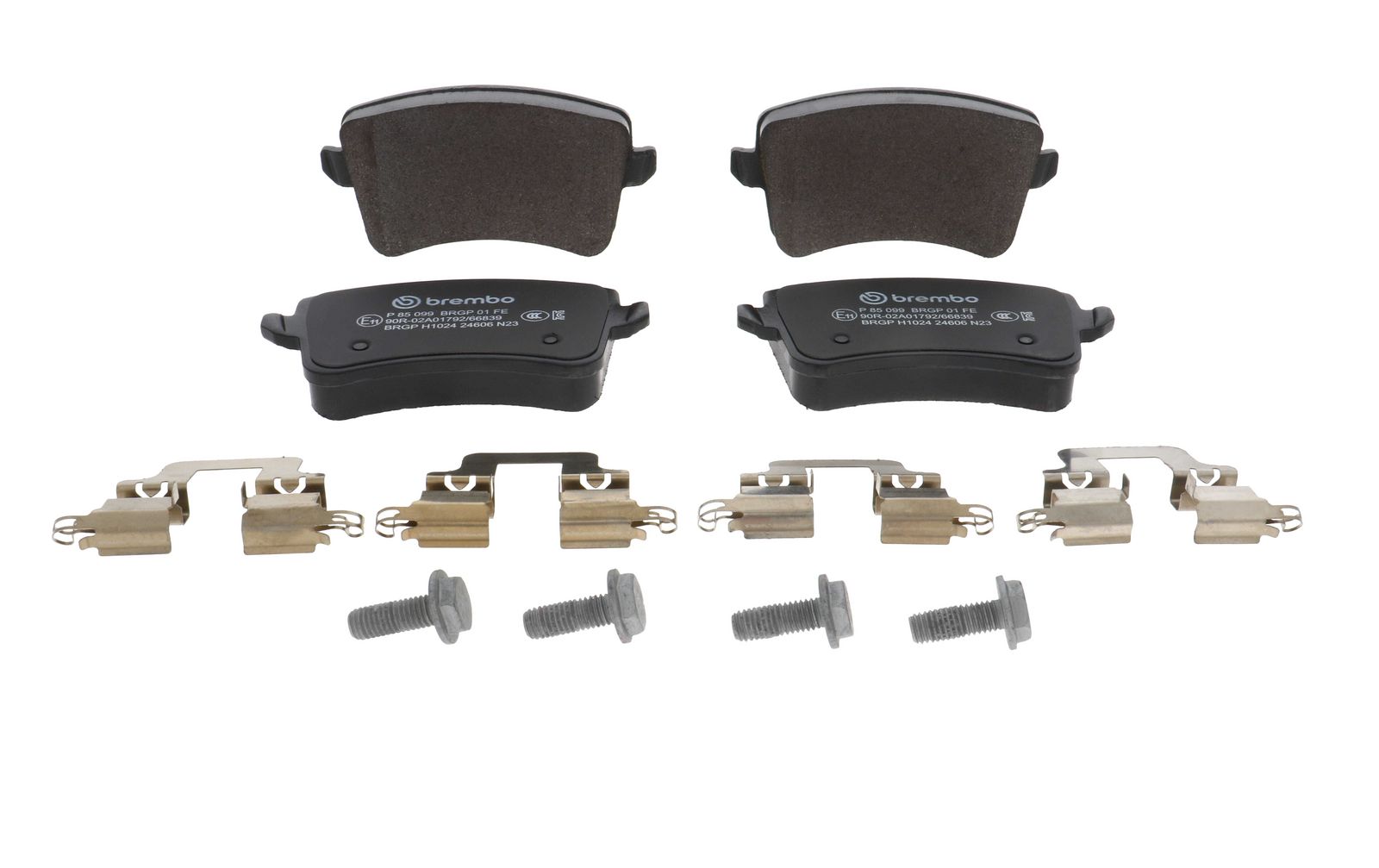 PRIME Low-Met Rear Disc Brake Pad Set - P85099_03