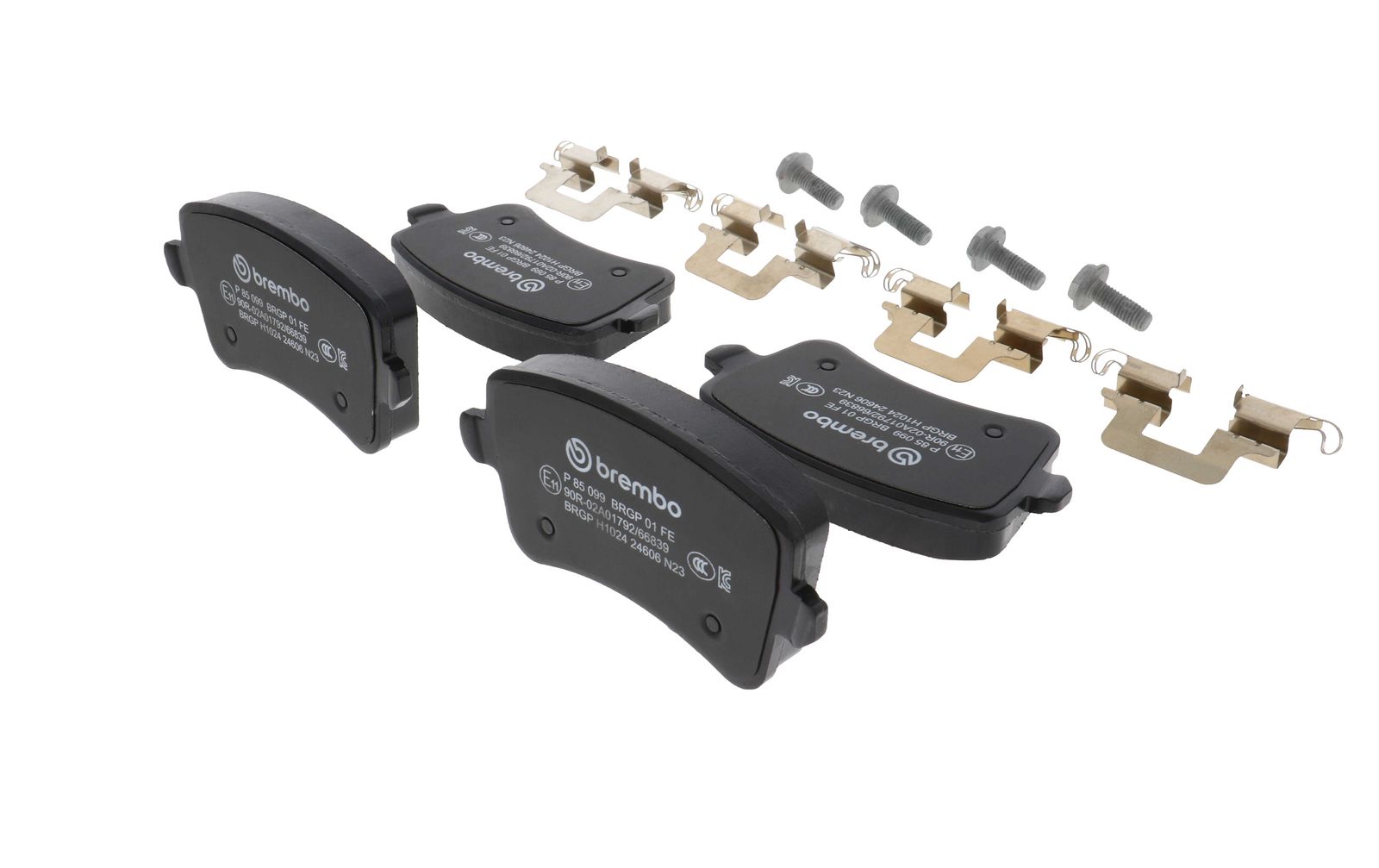 PRIME Low-Met Rear Disc Brake Pad Set - P85099_18