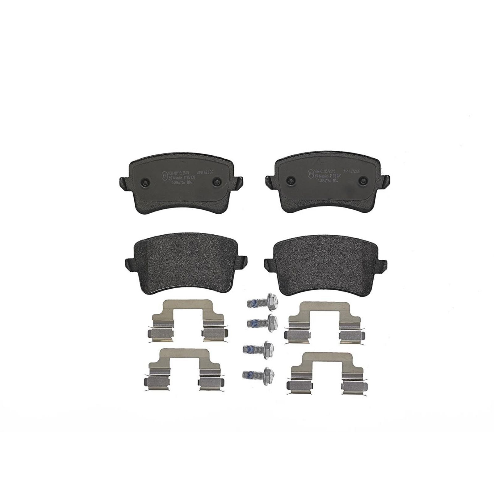 PRIME Low-Met Rear Disc Brake Pad Set - P85100_01