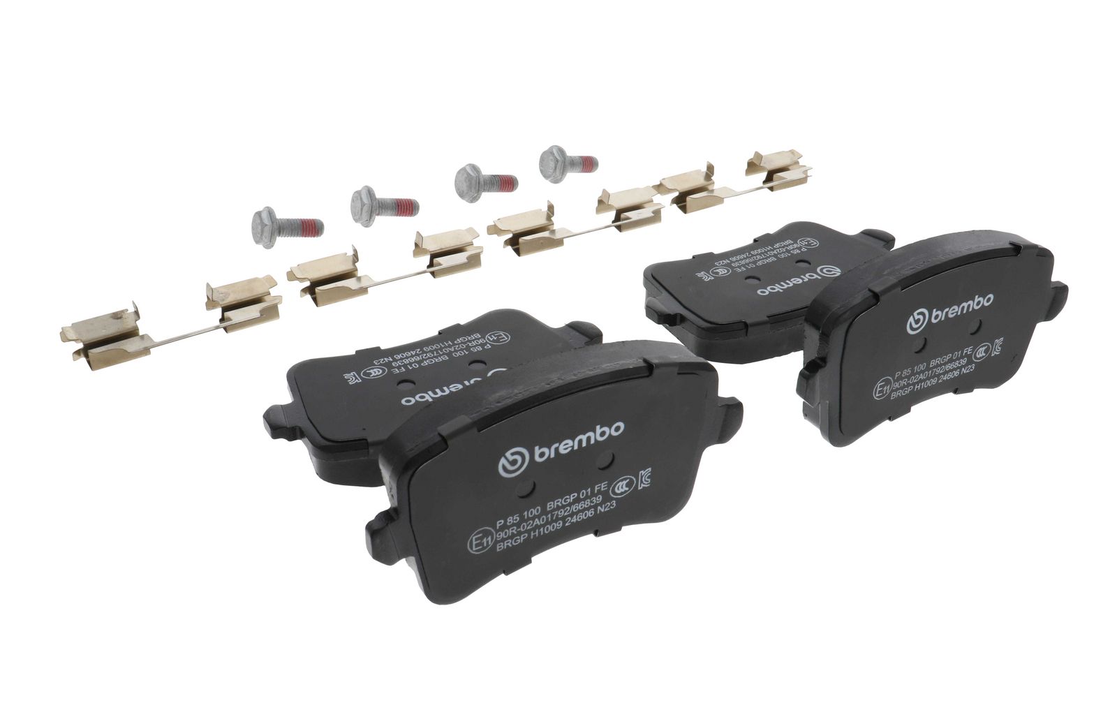 PRIME Low-Met Rear Disc Brake Pad Set - P85100_13