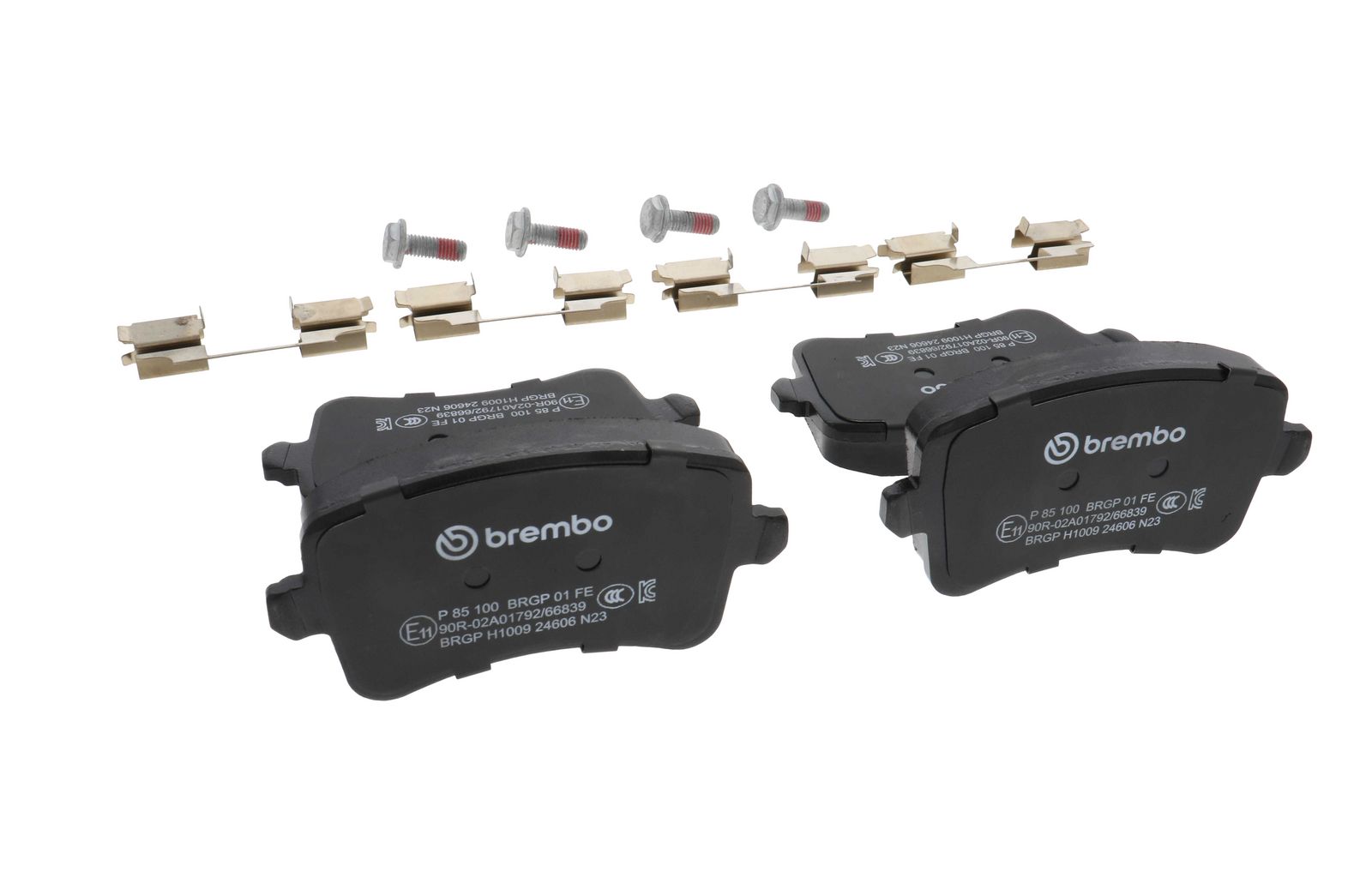 PRIME Low-Met Rear Disc Brake Pad Set - P85100_14