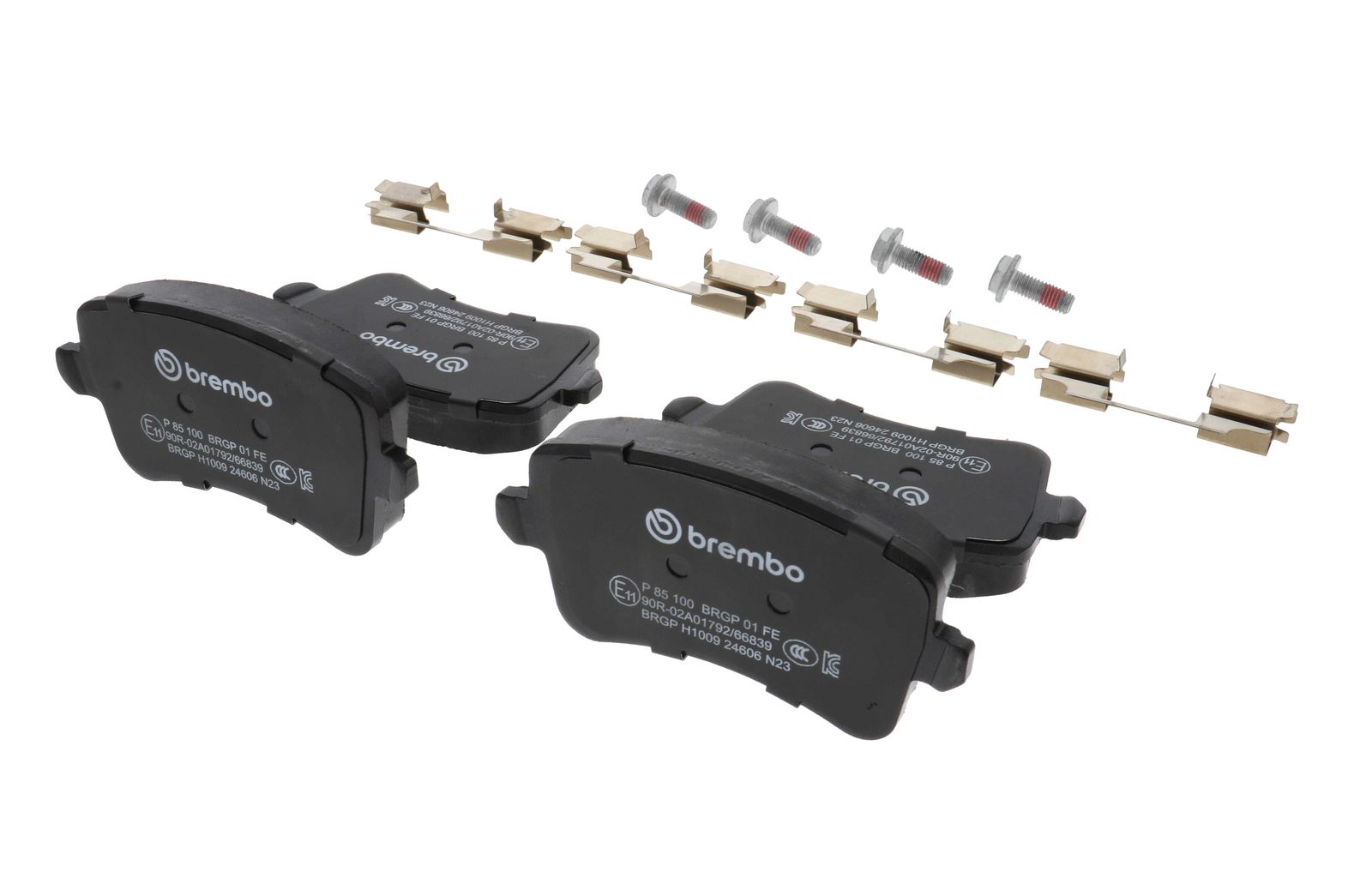 PRIME Low-Met Rear Disc Brake Pad Set - P85100_17