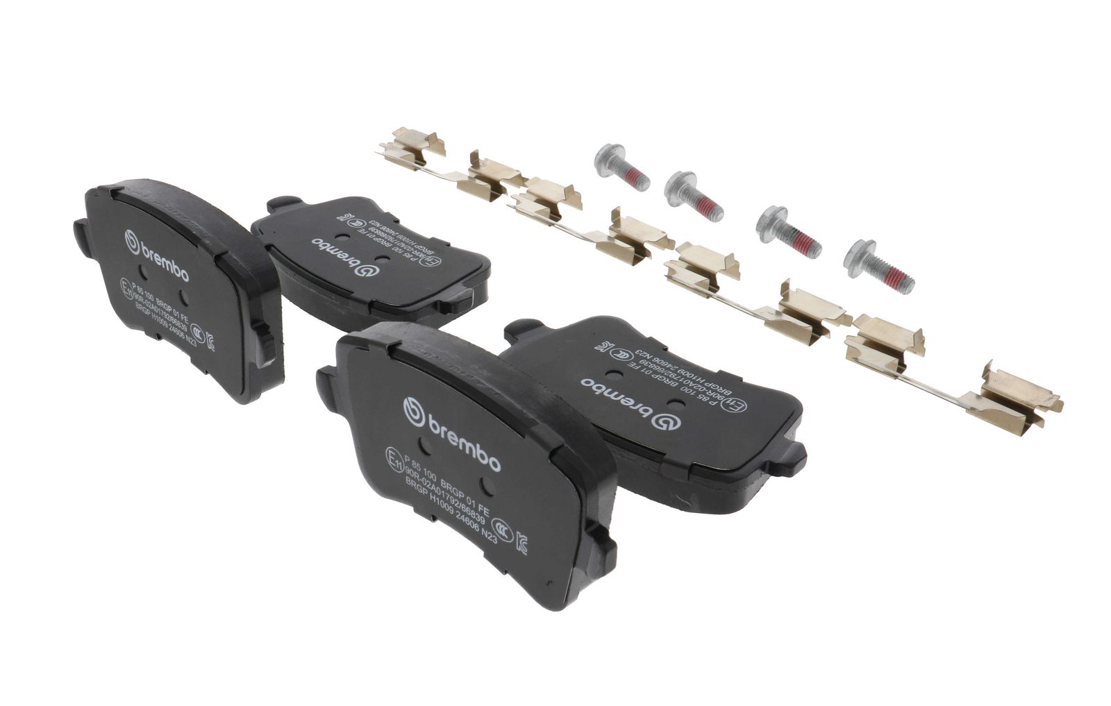 PRIME Low-Met Rear Disc Brake Pad Set - P85100_18