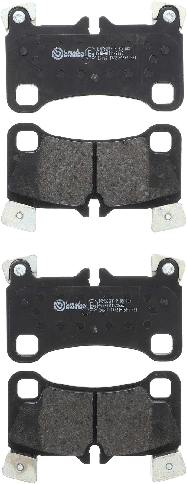 PRIME Low-Met Rear Disc Brake Pad Set - P85103_03