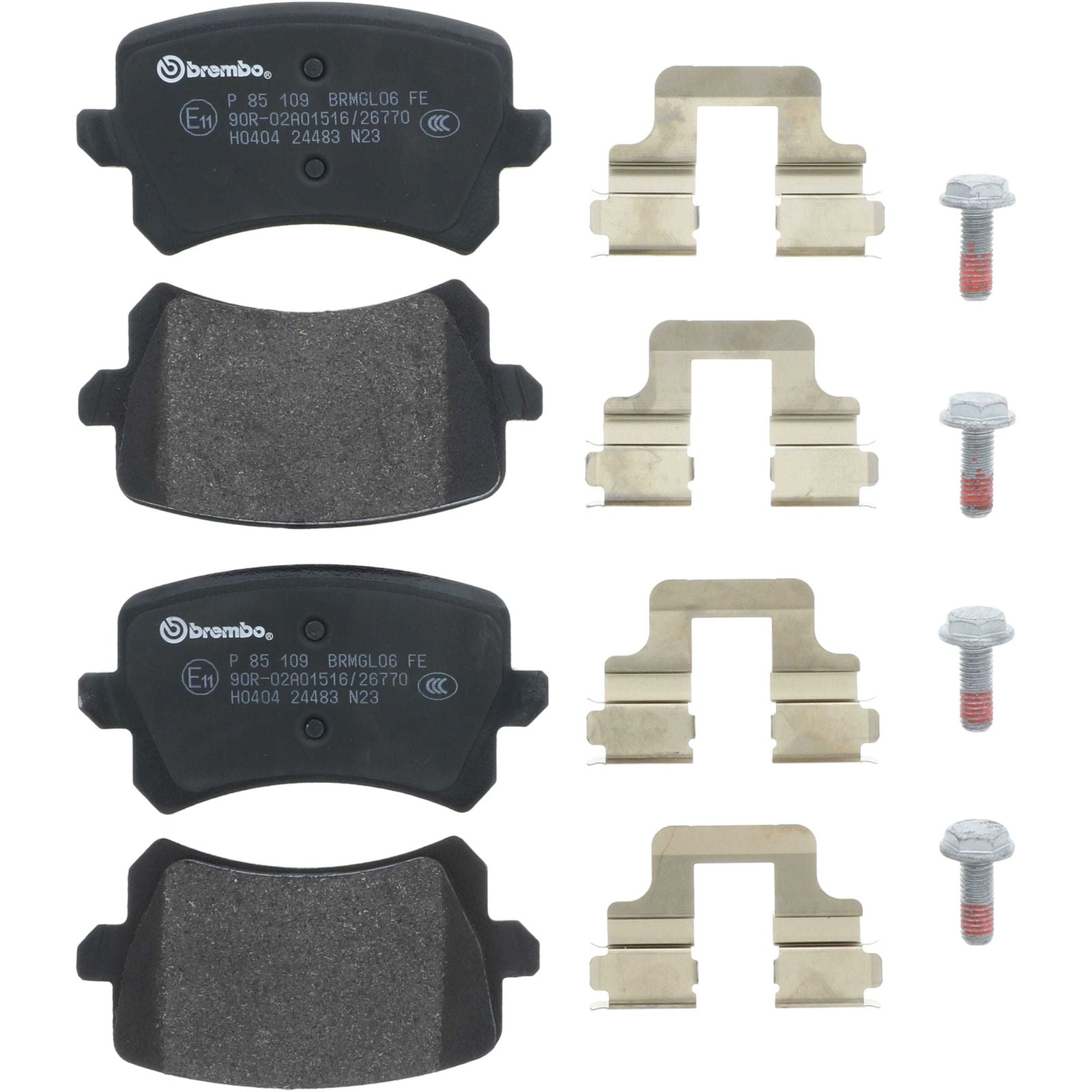 PRIME Low-Met Rear Disc Brake Pad Set - P85109_02