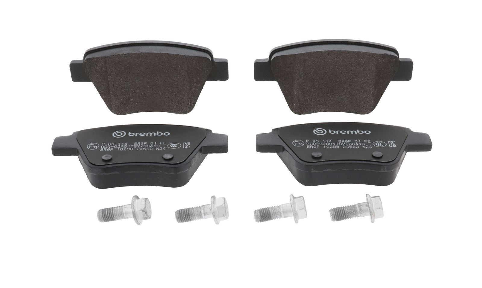 PRIME Low-Met Rear Disc Brake Pad Set - P85114_02