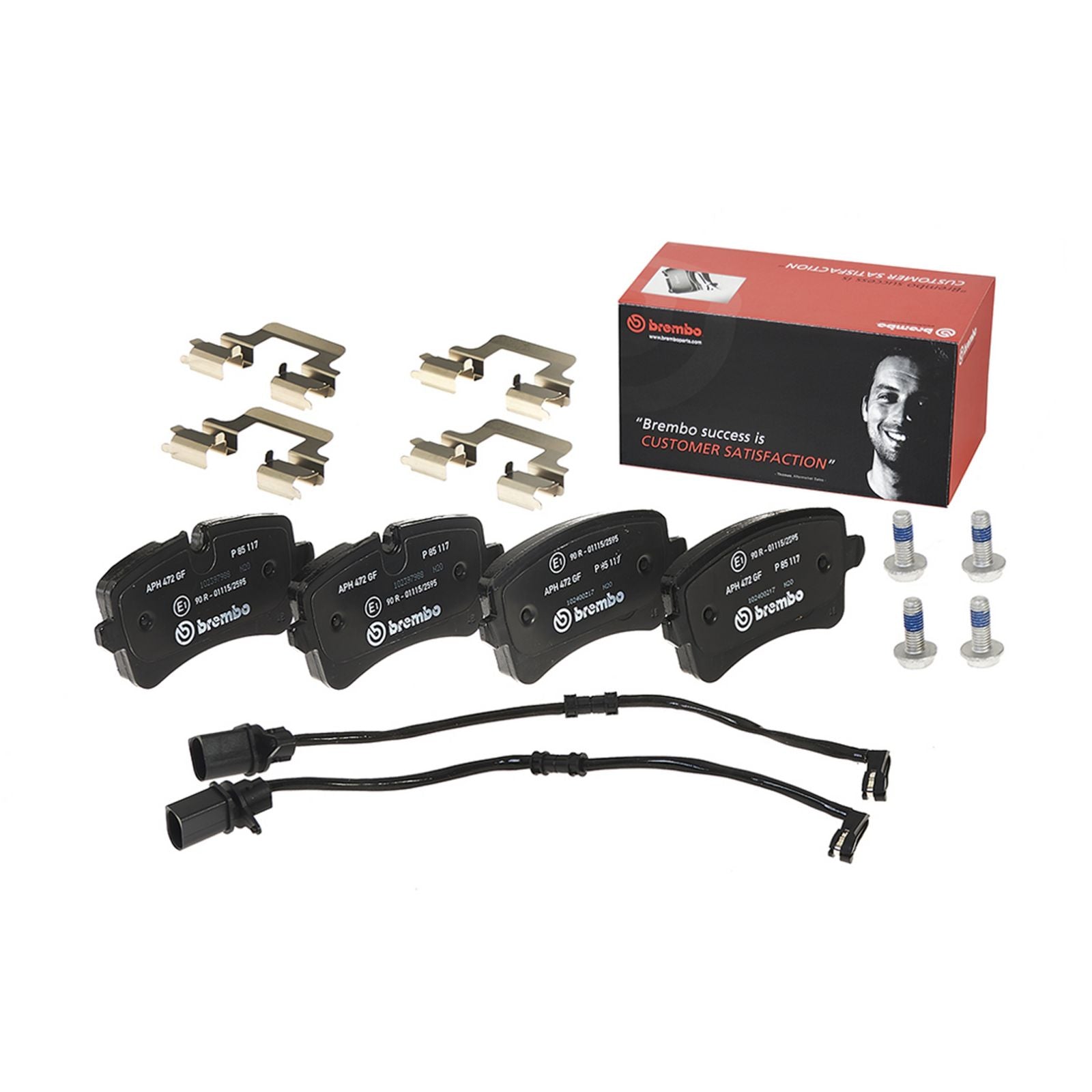 PRIME Low-Met Rear Disc Brake Pad Set - P85117_02
