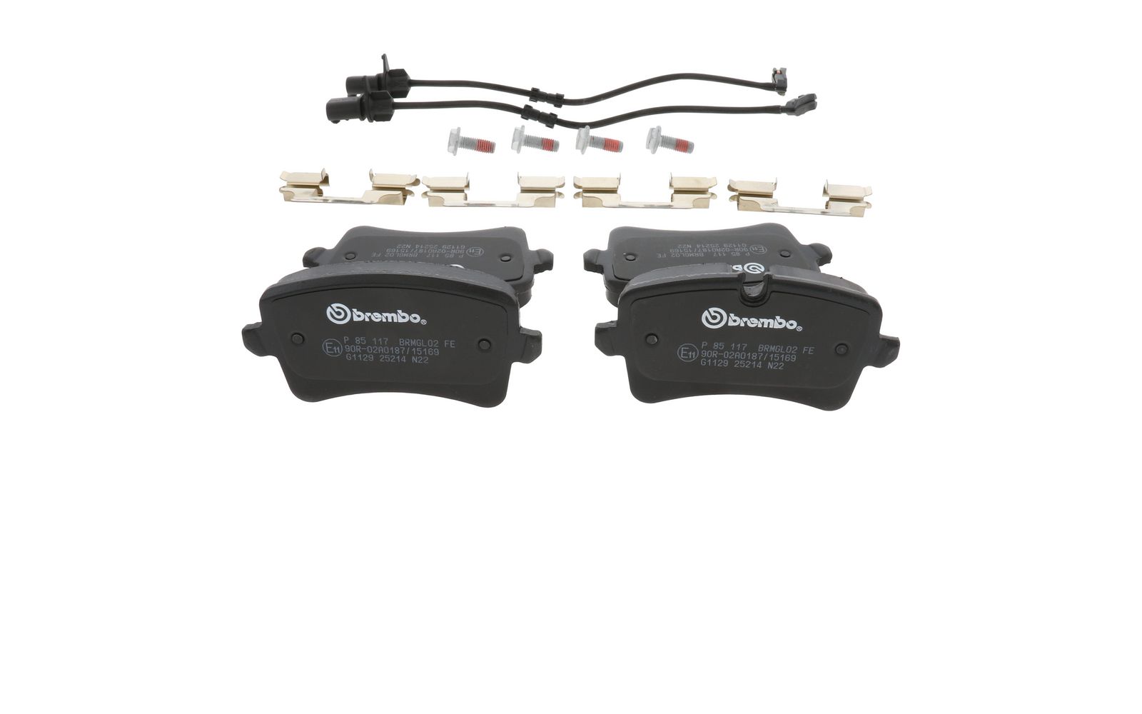 PRIME Low-Met Rear Disc Brake Pad Set - P85117_14