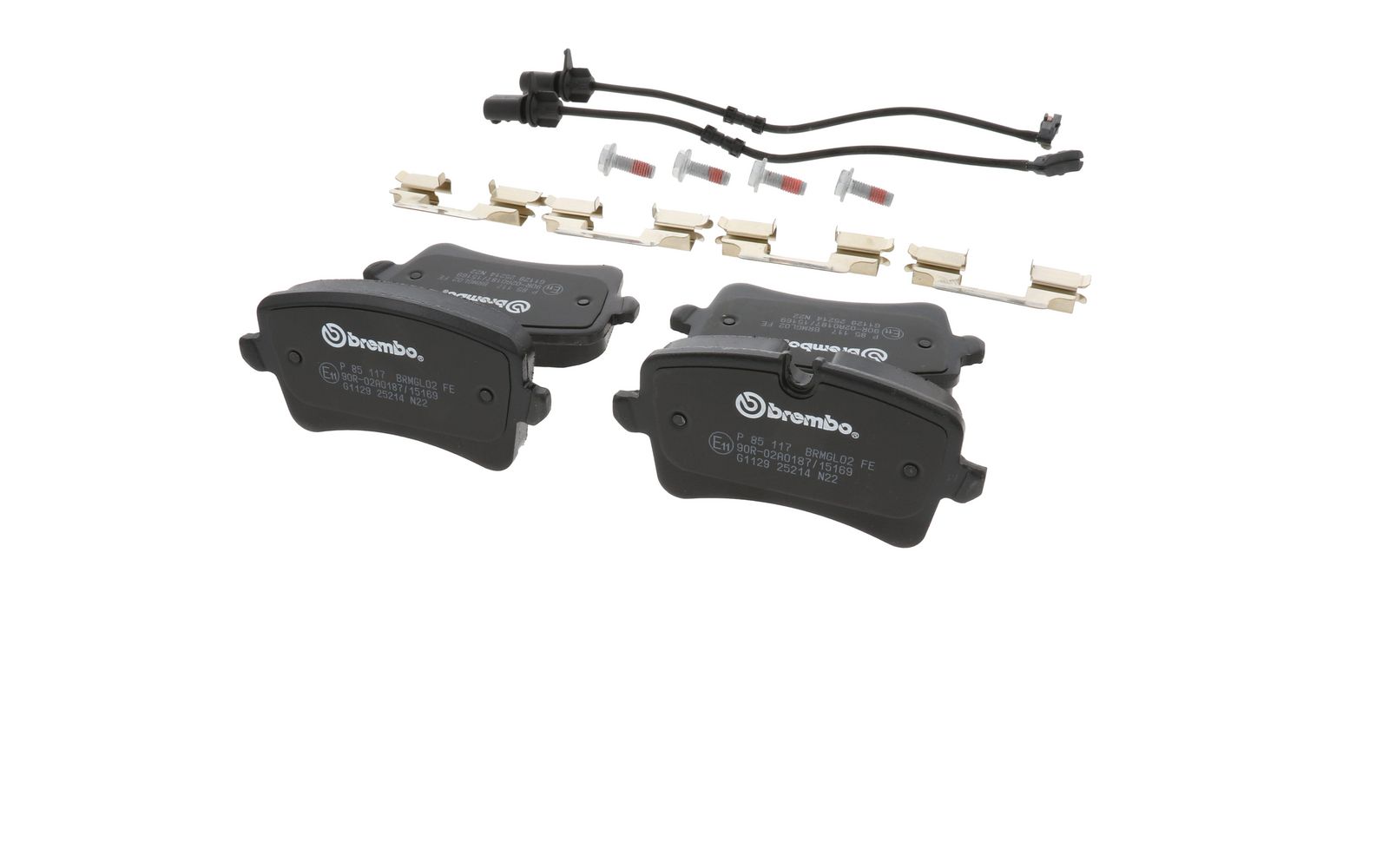 PRIME Low-Met Rear Disc Brake Pad Set - P85117_15