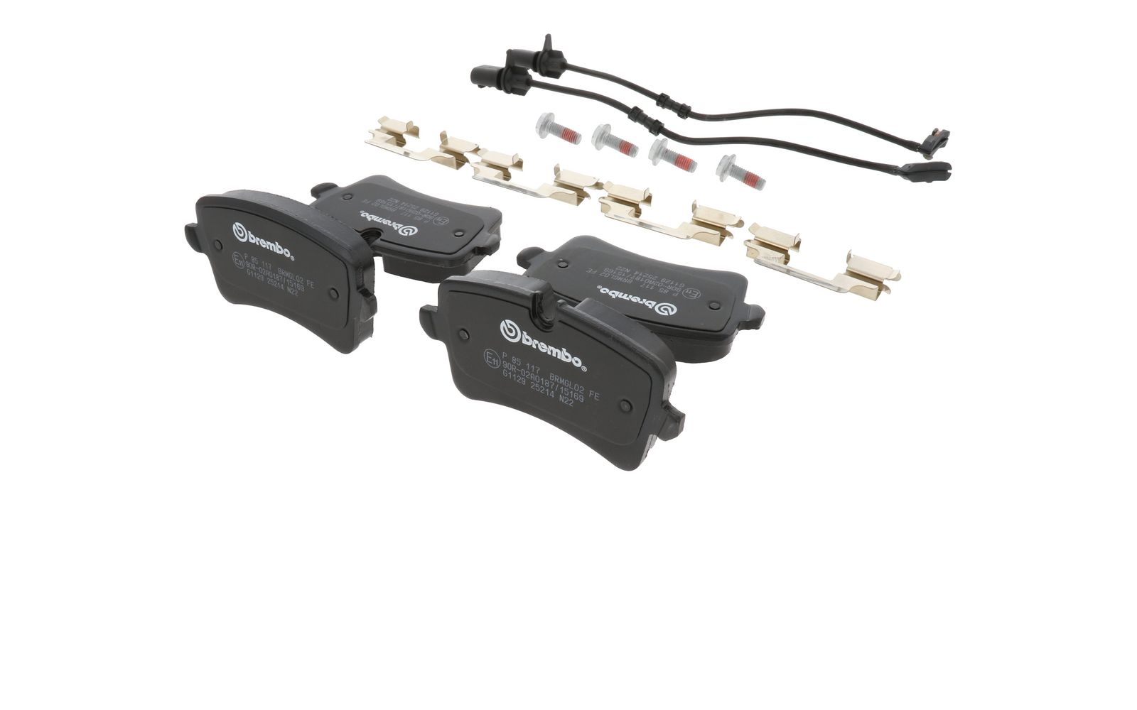 PRIME Low-Met Rear Disc Brake Pad Set - P85117_16