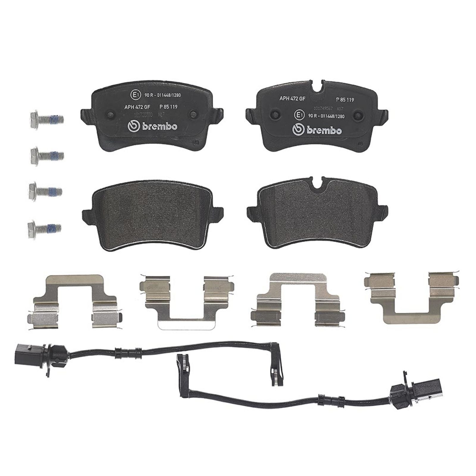 PRIME Low-Met Rear Disc Brake Pad Set - P85119_02