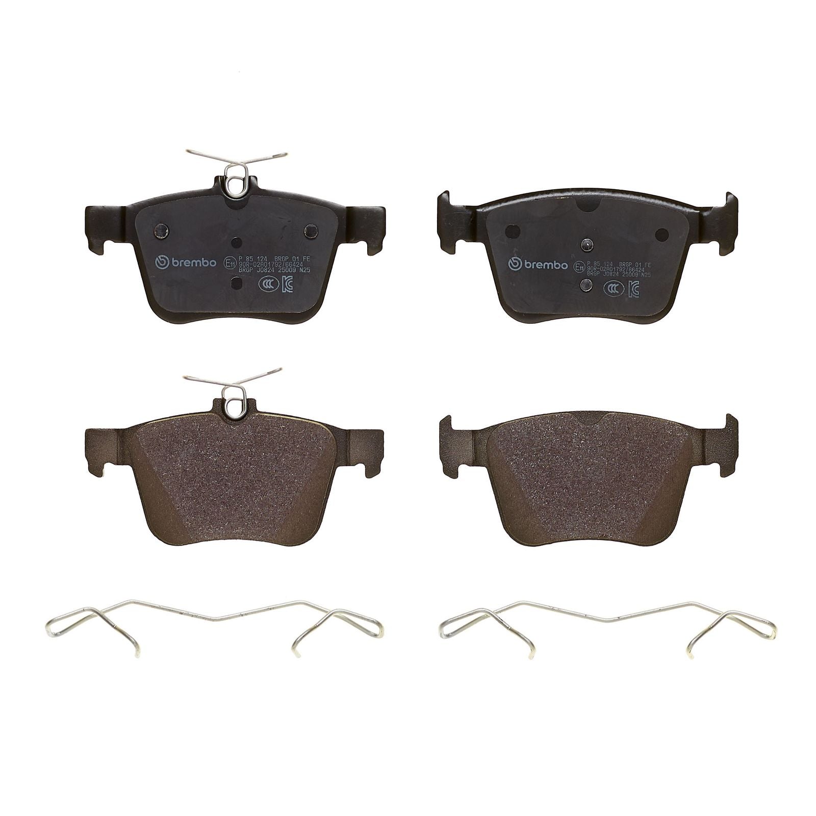 PRIME Low-Met Rear Disc Brake Pad Set - P85124_02