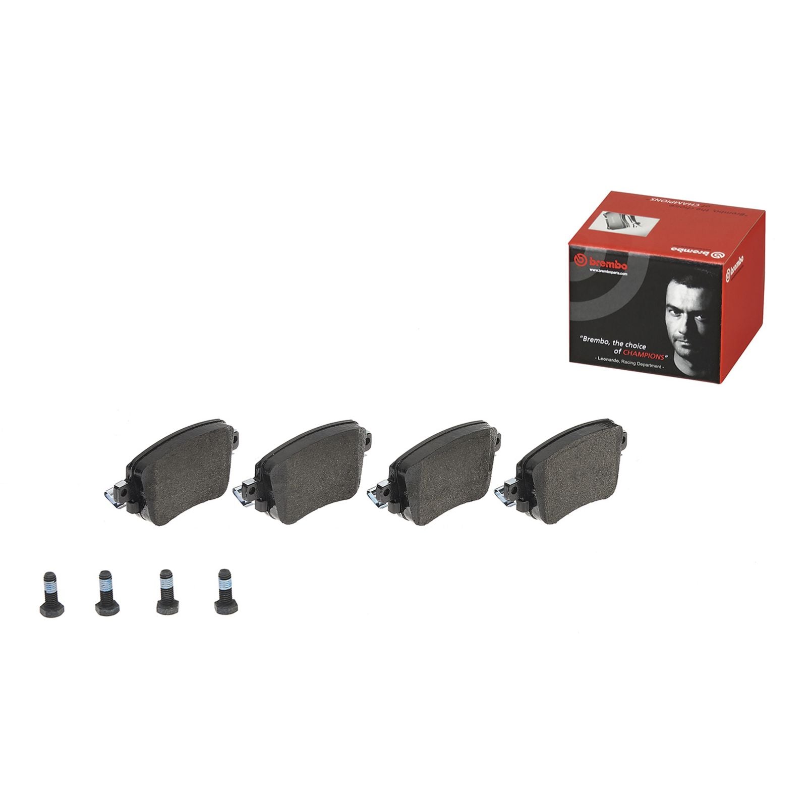 PRIME Low-Met Rear Disc Brake Pad Set - P85135_01