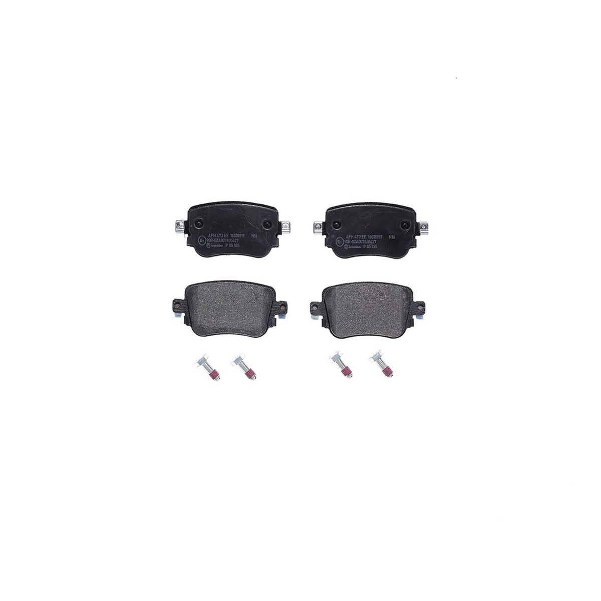 PRIME Low-Met Rear Disc Brake Pad Set - P85135_02