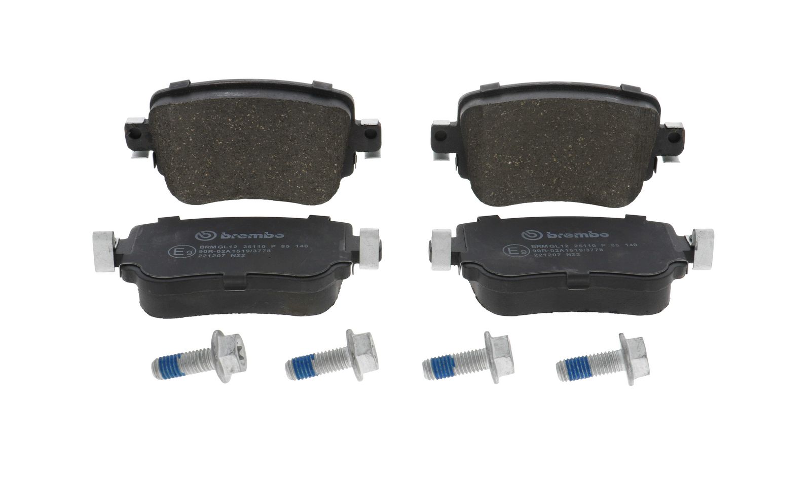 PRIME Low-Met Rear Disc Brake Pad Set - P85140_02