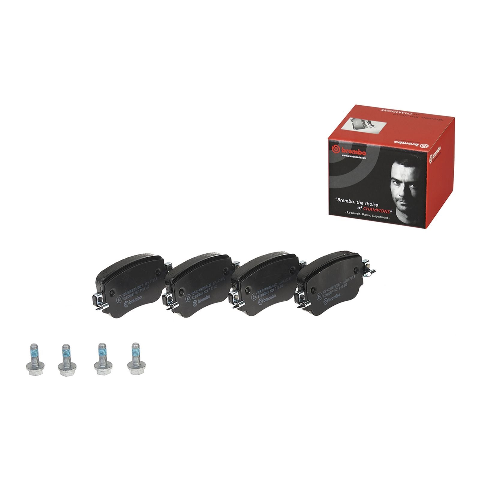 PRIME Low-Met Rear Disc Brake Pad Set - P85140_02