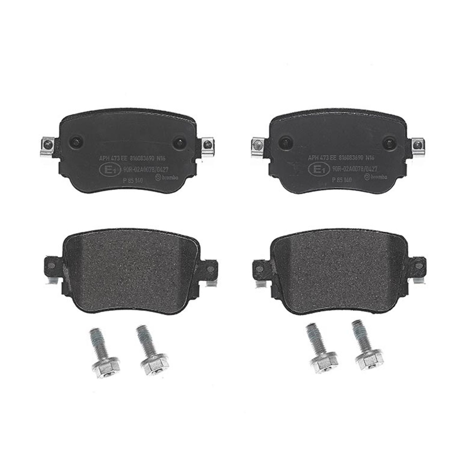 PRIME Low-Met Rear Disc Brake Pad Set - P85140_04
