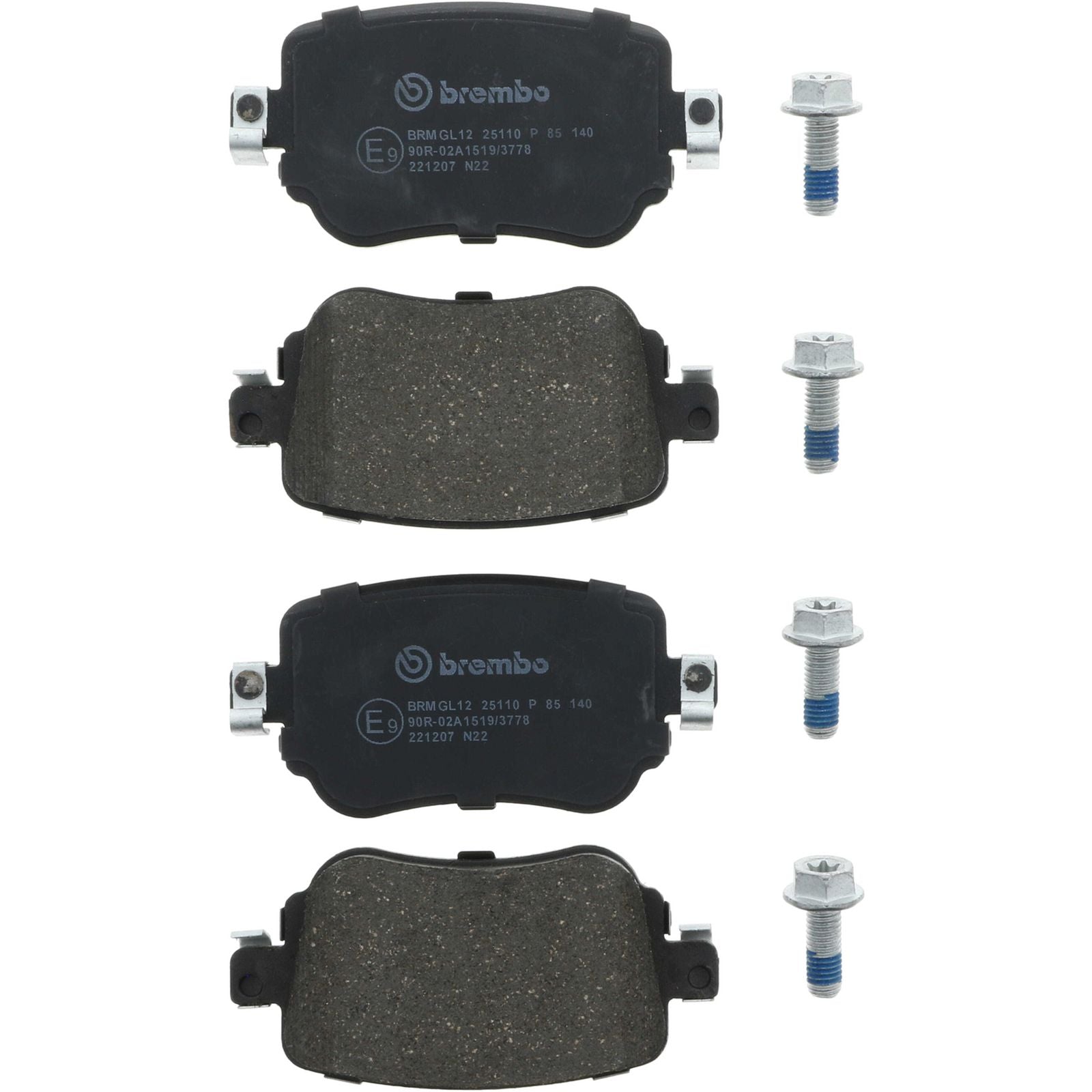 PRIME Low-Met Rear Disc Brake Pad Set - P85140_05