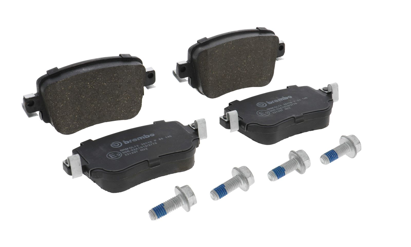 PRIME Low-Met Rear Disc Brake Pad Set - P85140_24