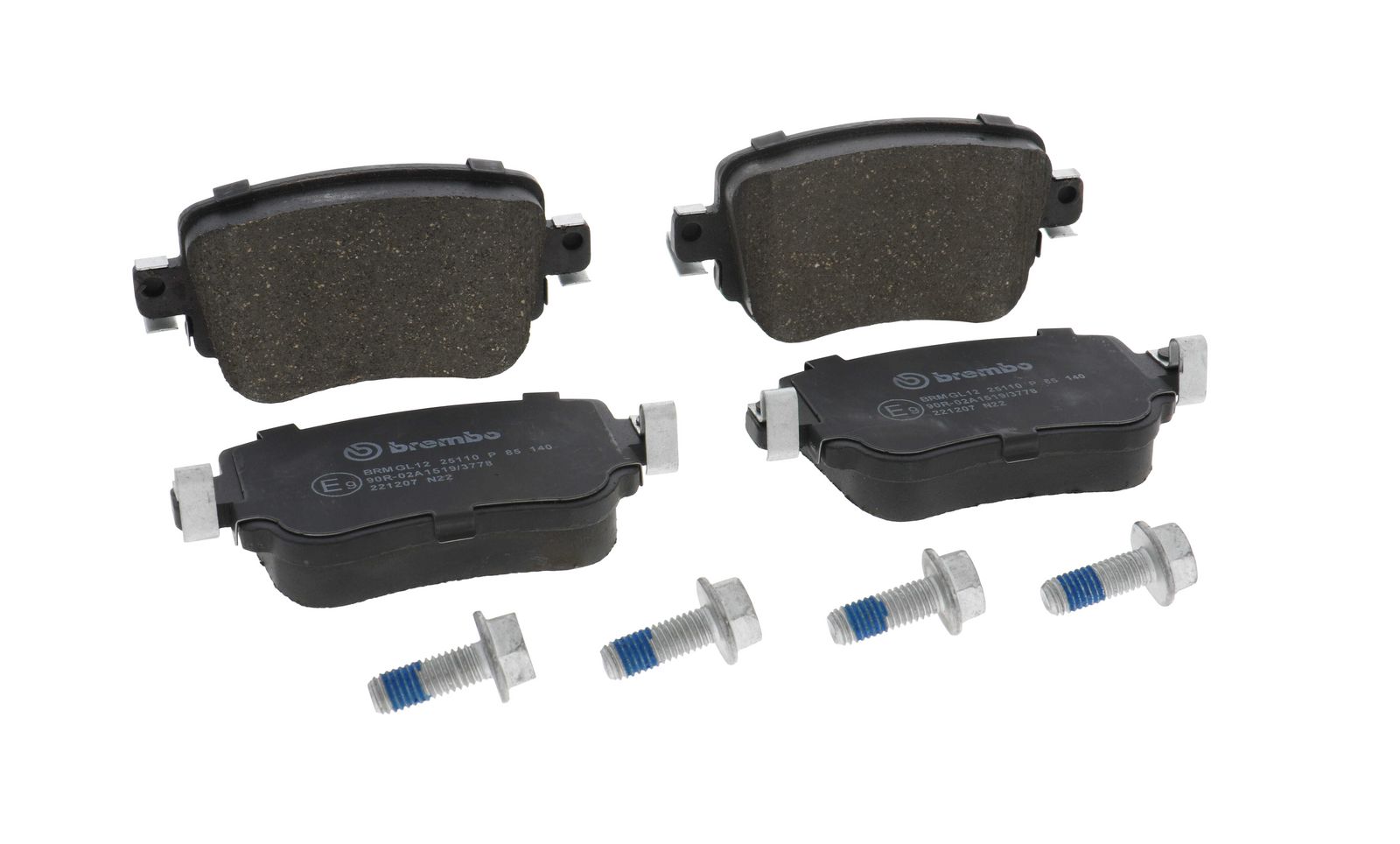 PRIME Low-Met Rear Disc Brake Pad Set - P85140_25