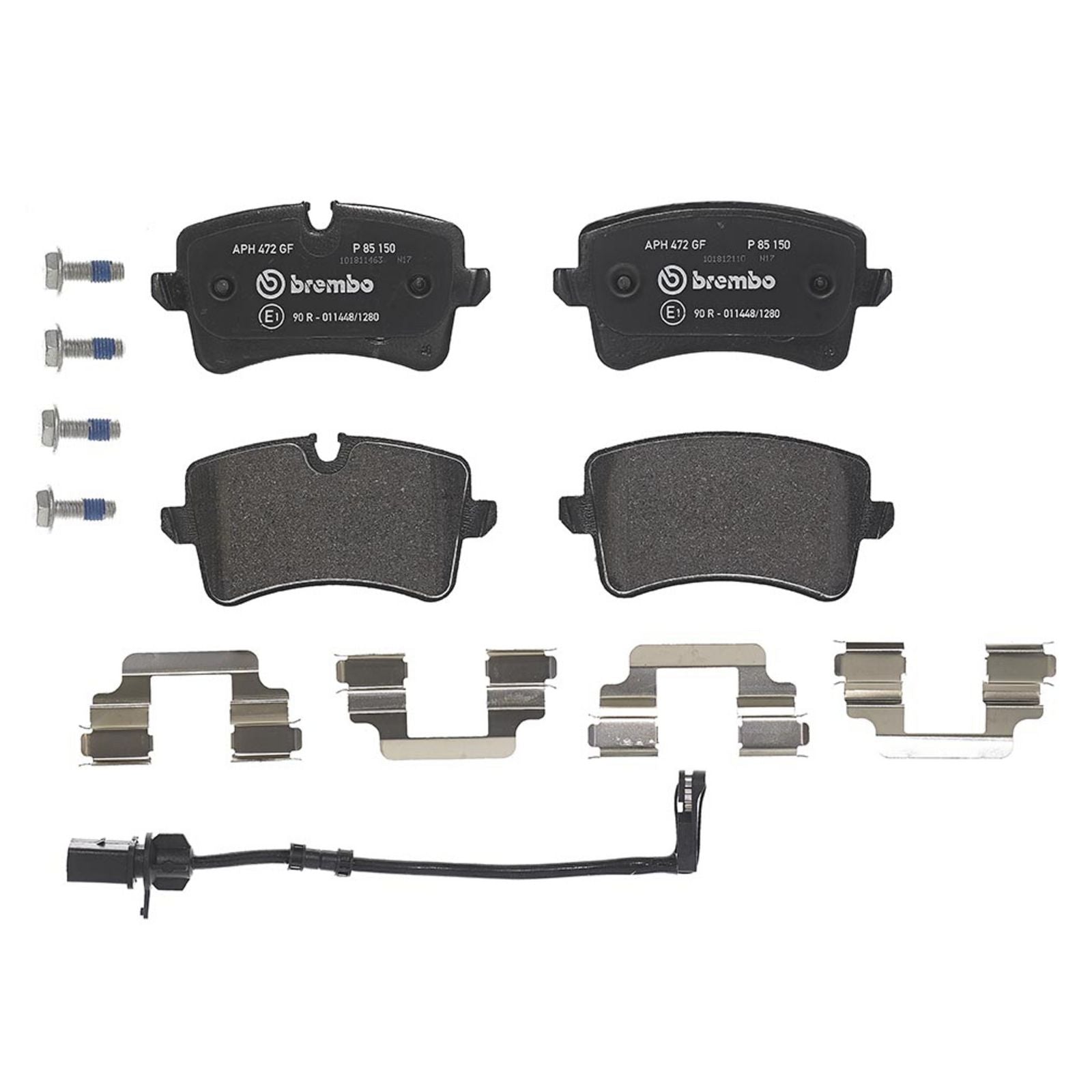 PRIME Low-Met Rear Disc Brake Pad Set - P85150_02