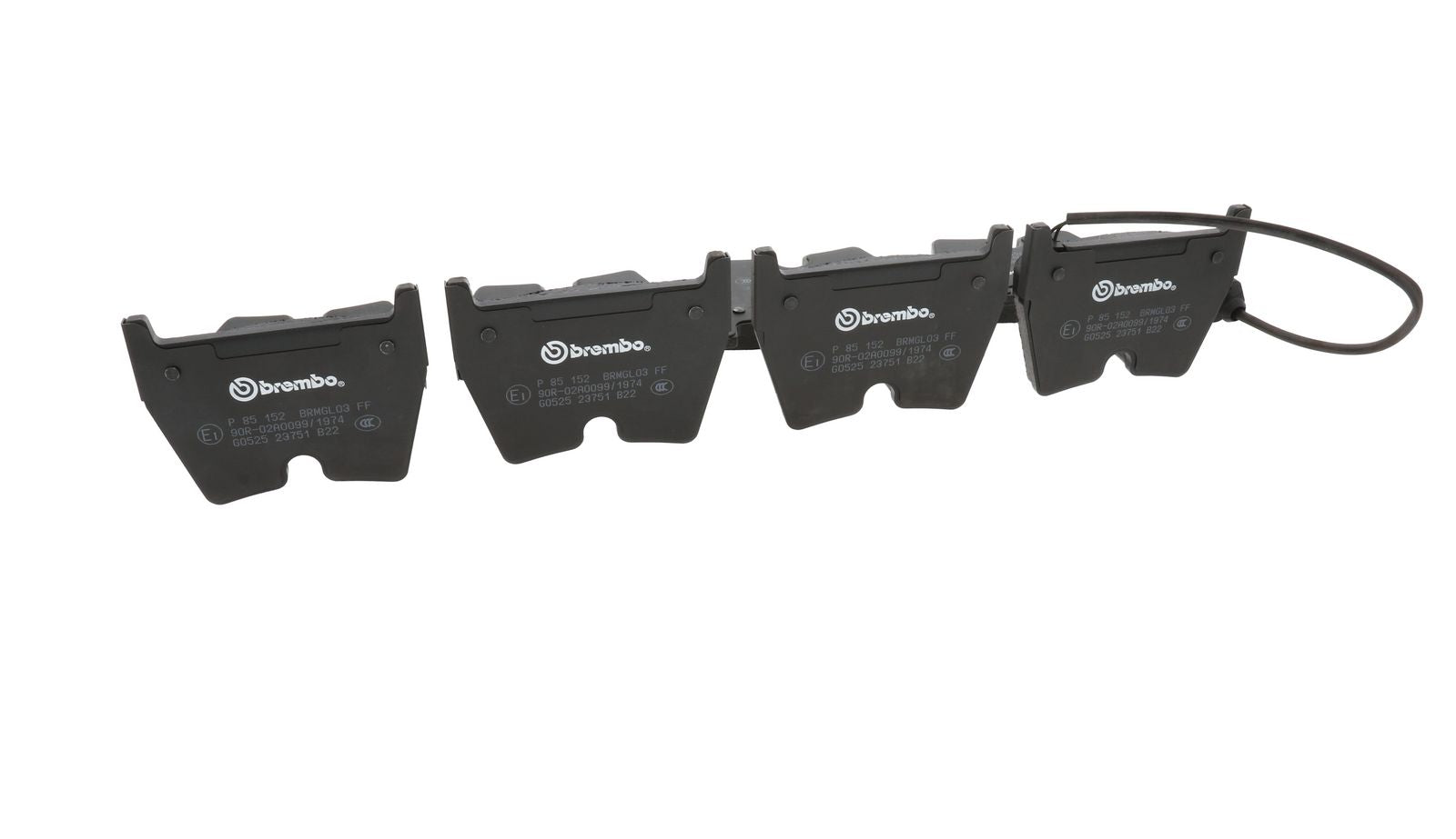PRIME Low-Met Rear Disc Brake Pad Set - P85152_14