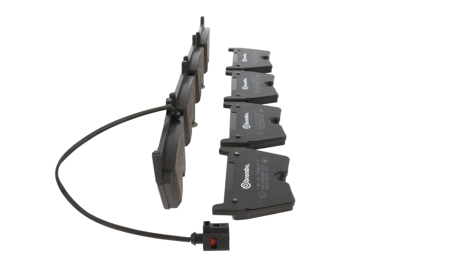 PRIME Low-Met Rear Disc Brake Pad Set - P85152_21