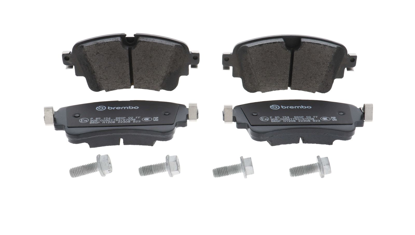 PRIME Low-Met Rear Disc Brake Pad Set - P85154_02