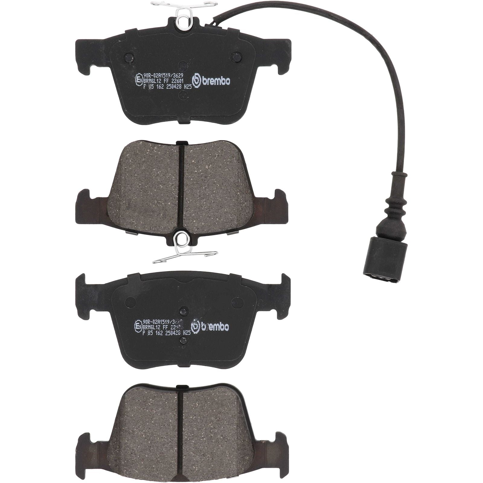 PRIME Low-Met Rear Disc Brake Pad Set - P85162_02