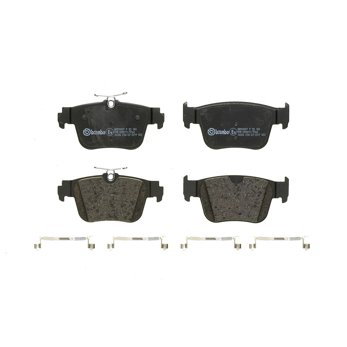 PRIME Low-Met Rear Disc Brake Pad Set - P85184_03