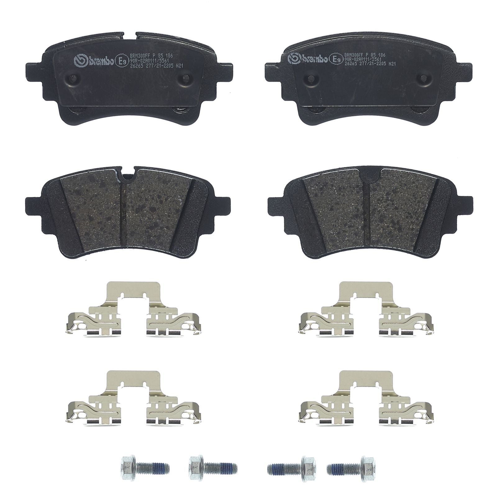 PRIME Low-Met Rear Disc Brake Pad Set - P85186_01