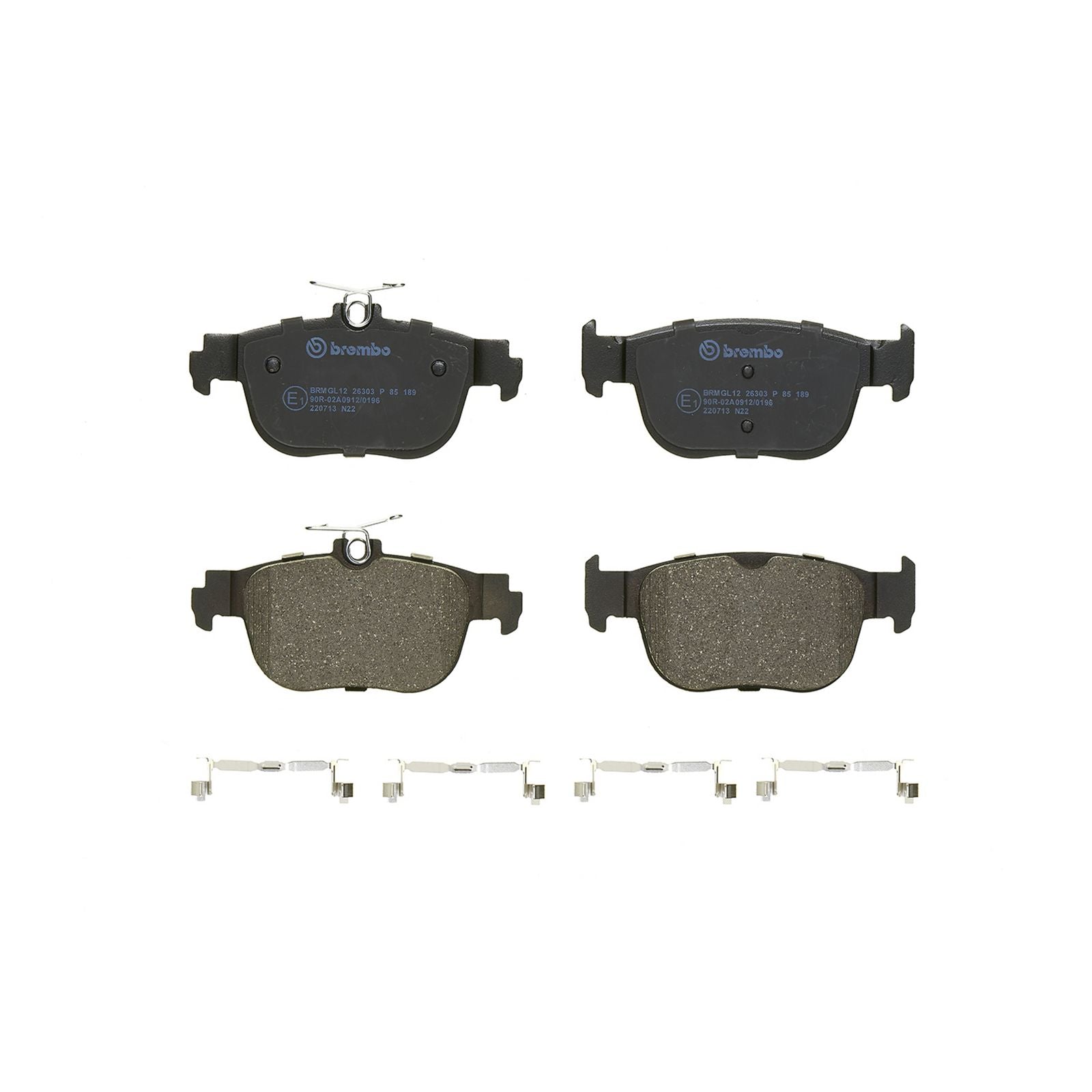 PRIME Low-Met Rear Disc Brake Pad Set - P85189_03