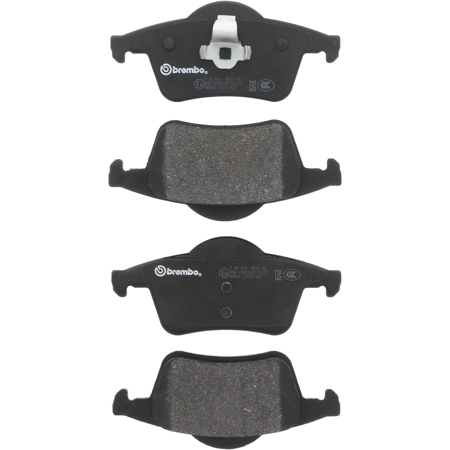 PRIME Low-Met Rear Disc Brake Pad Set - P86014_02