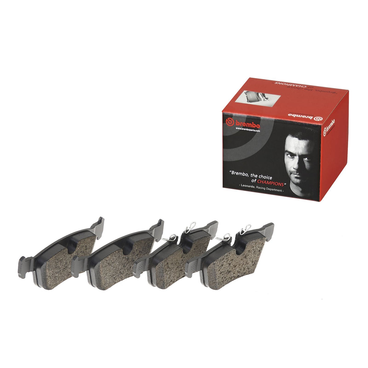 PRIME Low-Met Rear Disc Brake Pad Set - P86030_01