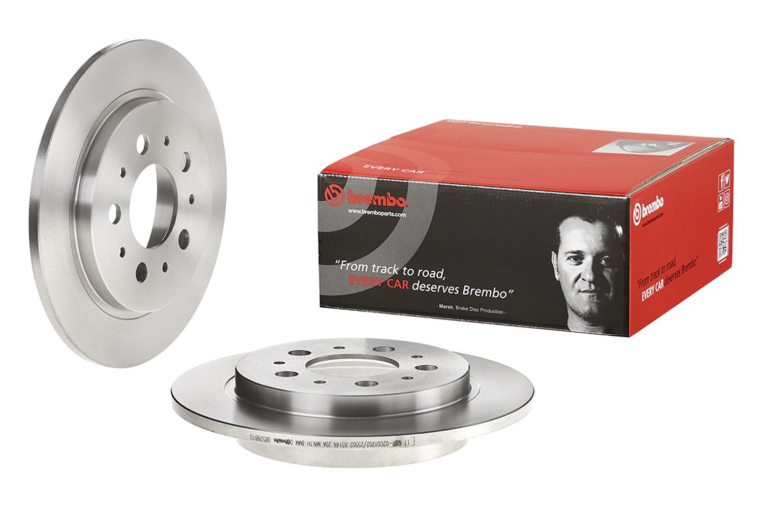 PRIME Rear Disc Brake Rotor - 08.5288.10_01