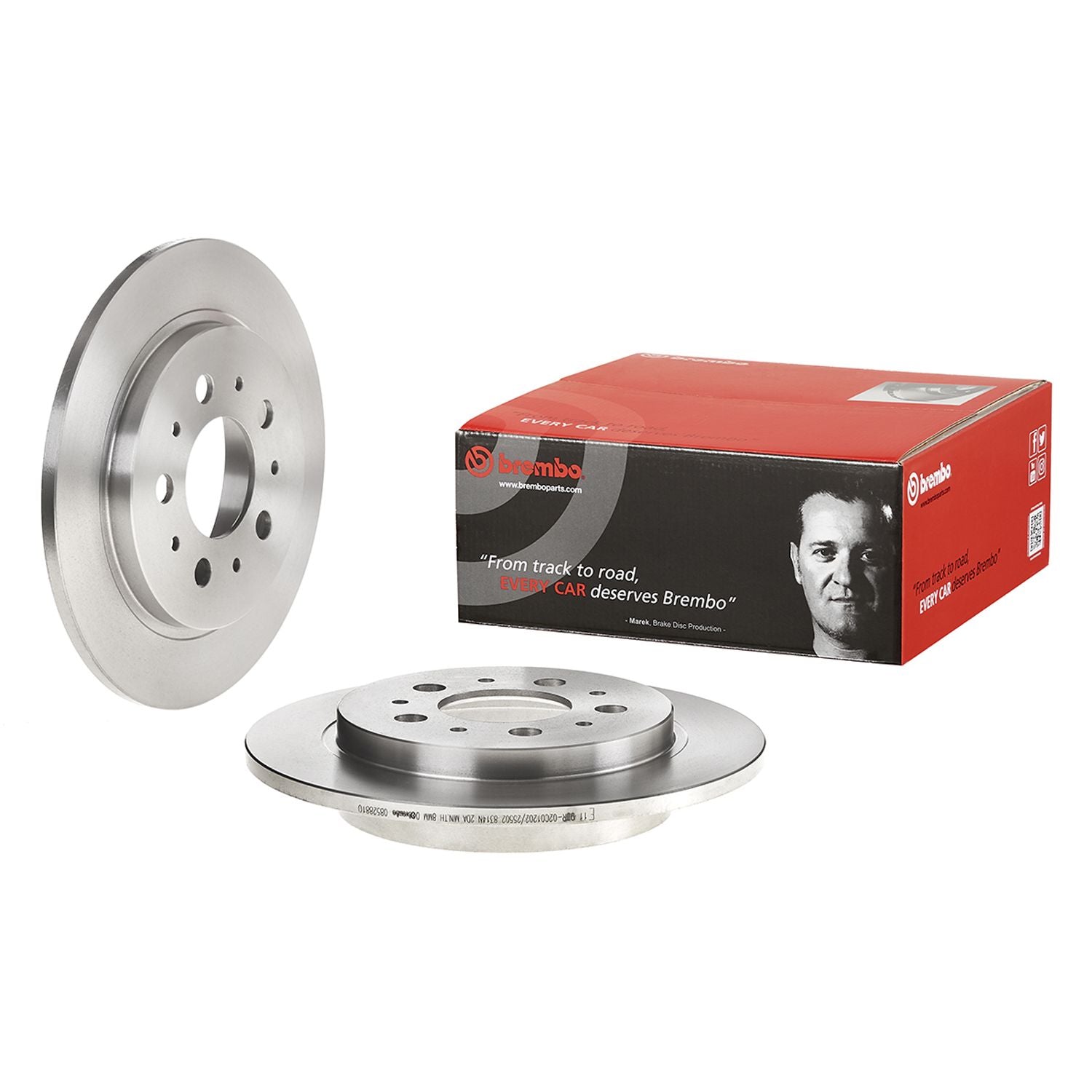 PRIME Rear Disc Brake Rotor - 08.5288.10_01