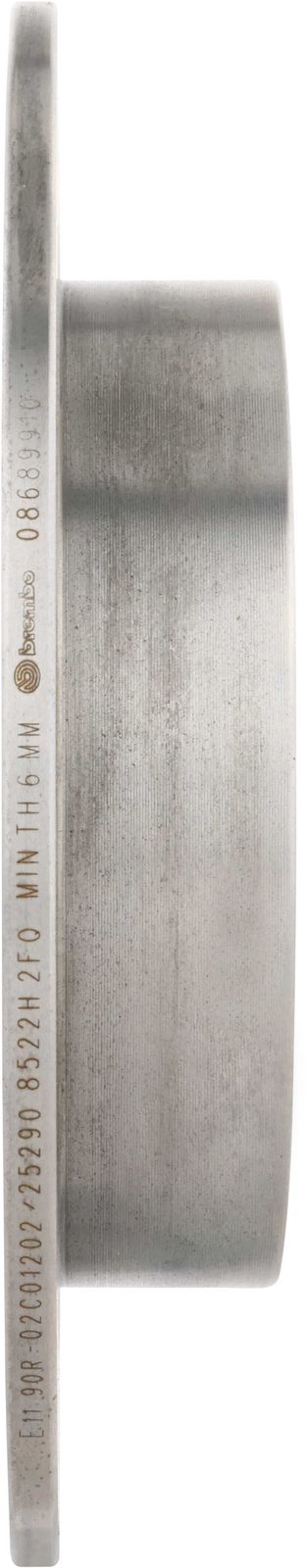 PRIME Rear Disc Brake Rotor - 08.6899.10_02