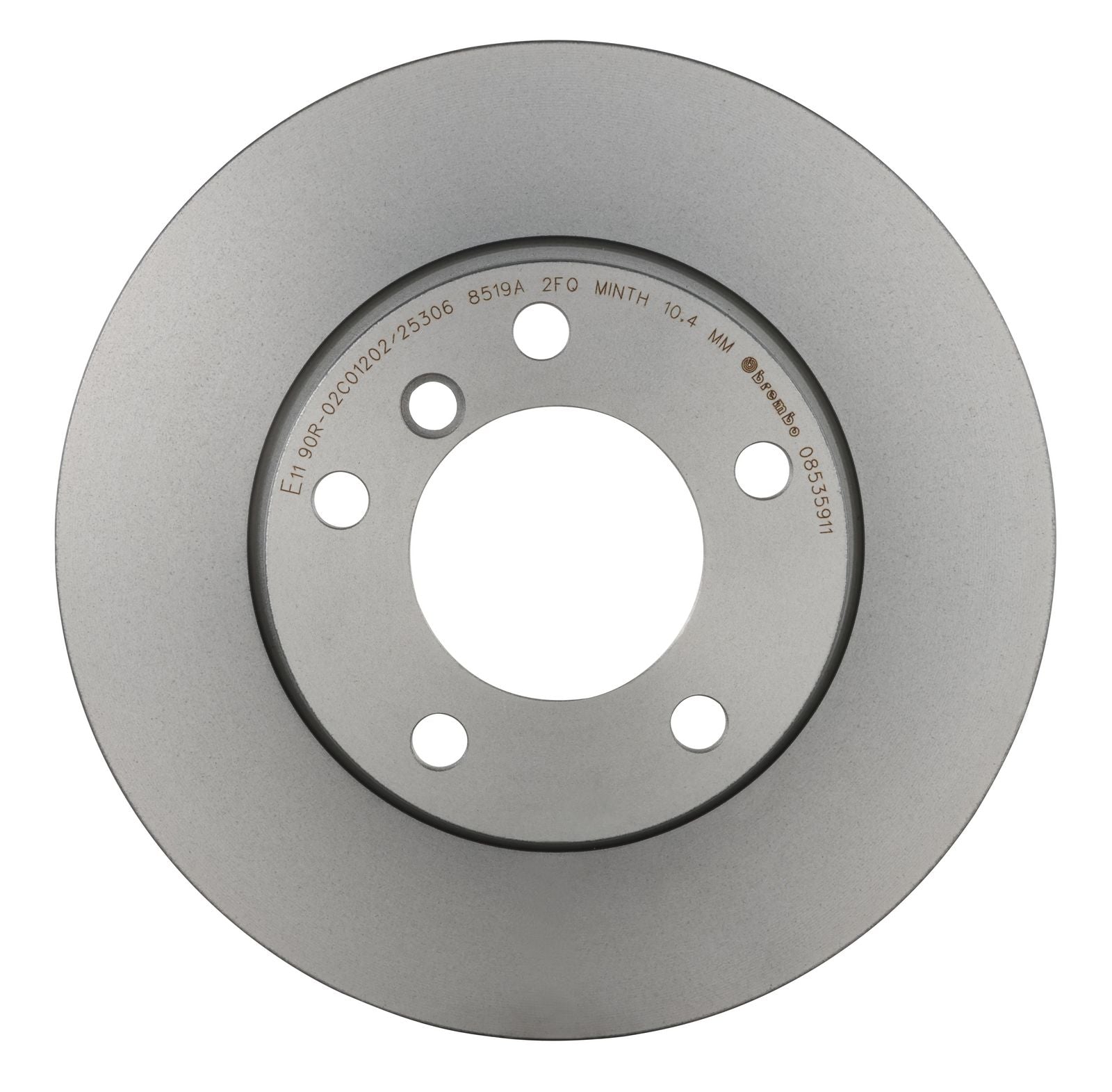 PRIME UV Coated Front Disc Brake Rotor - 08.5359.11_07